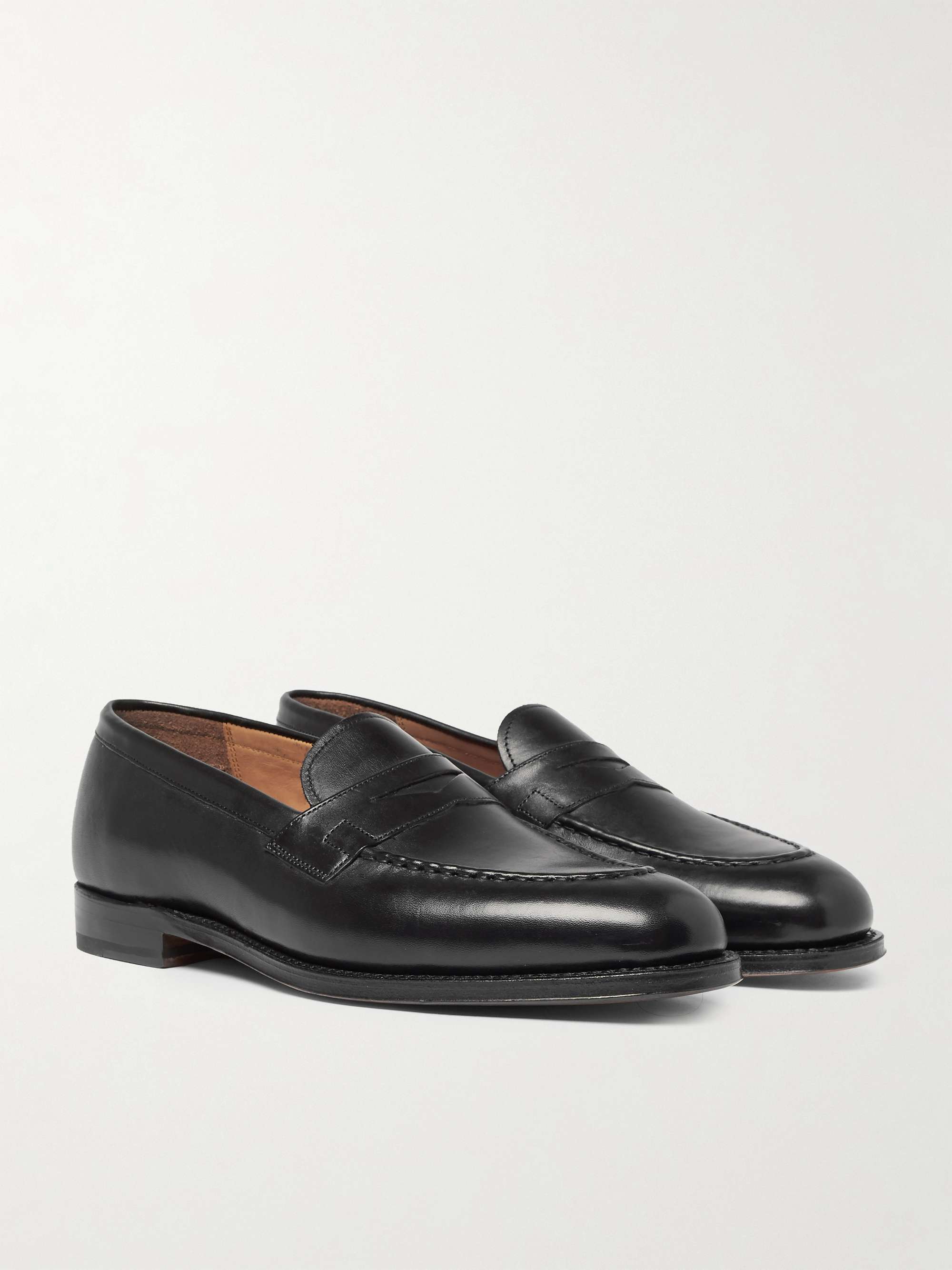 GRENSON Lloyd Leather Penny Loafers