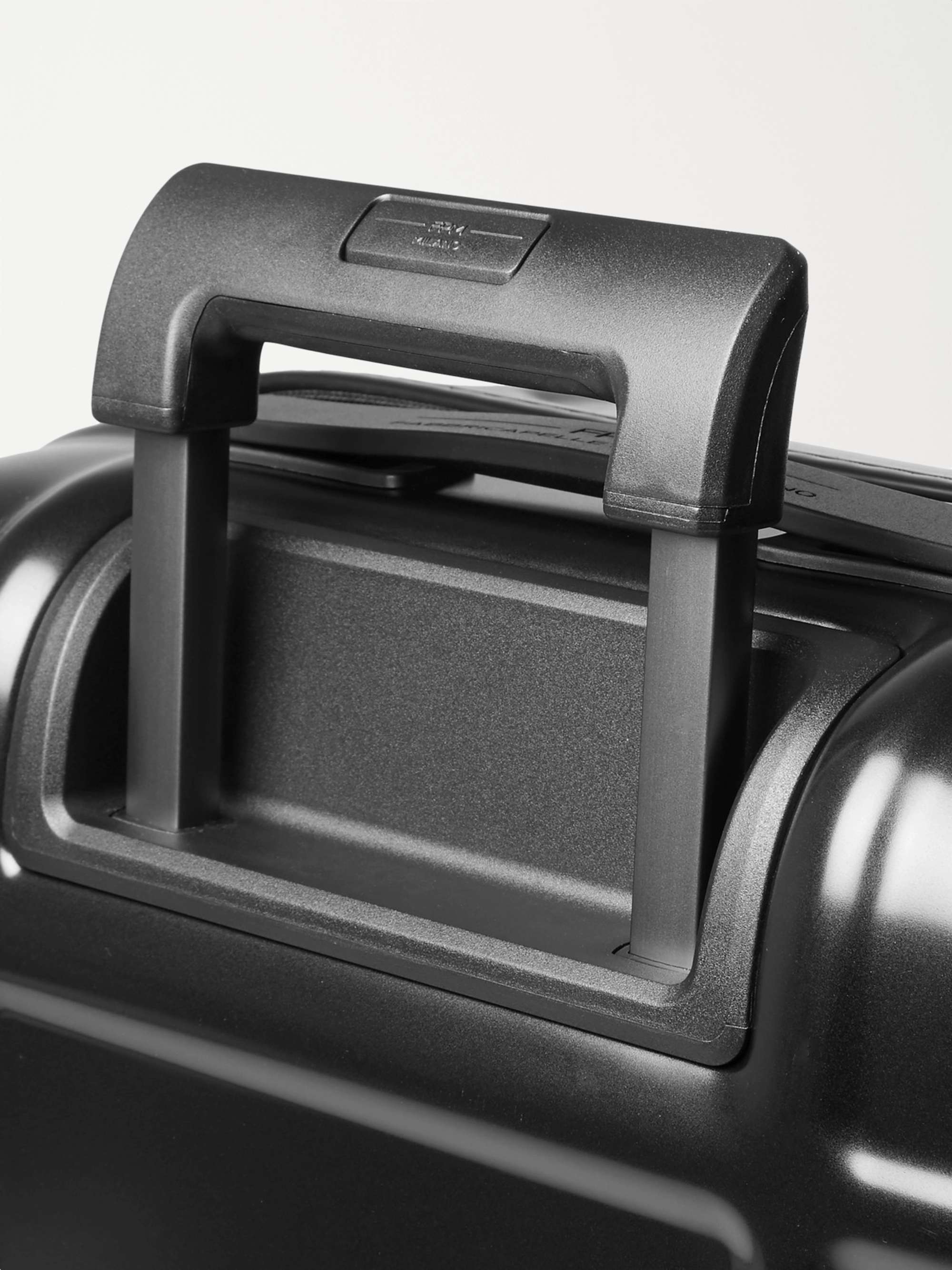 FPM MILANO Globe Spinner 55cm Leather-Trimmed Polycarbonate Carry-On Suitcase