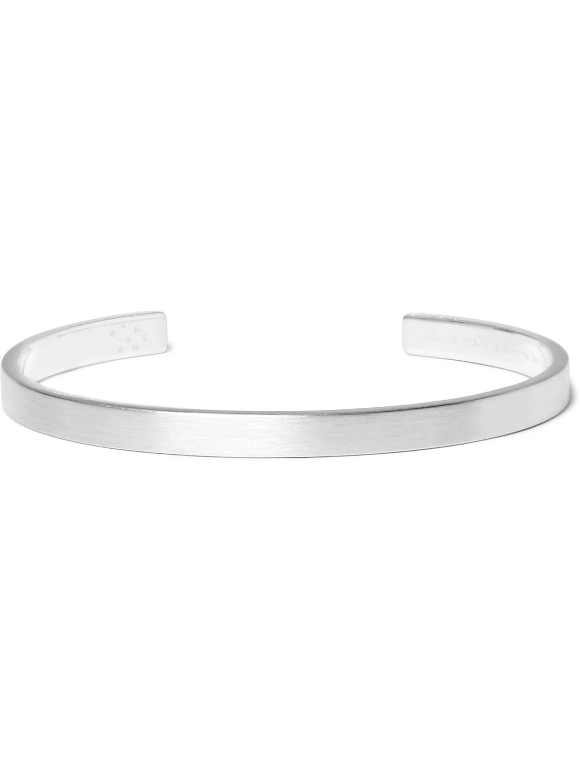 Shop Le Gramme Le 15 Brushed Sterling Silver Cuff