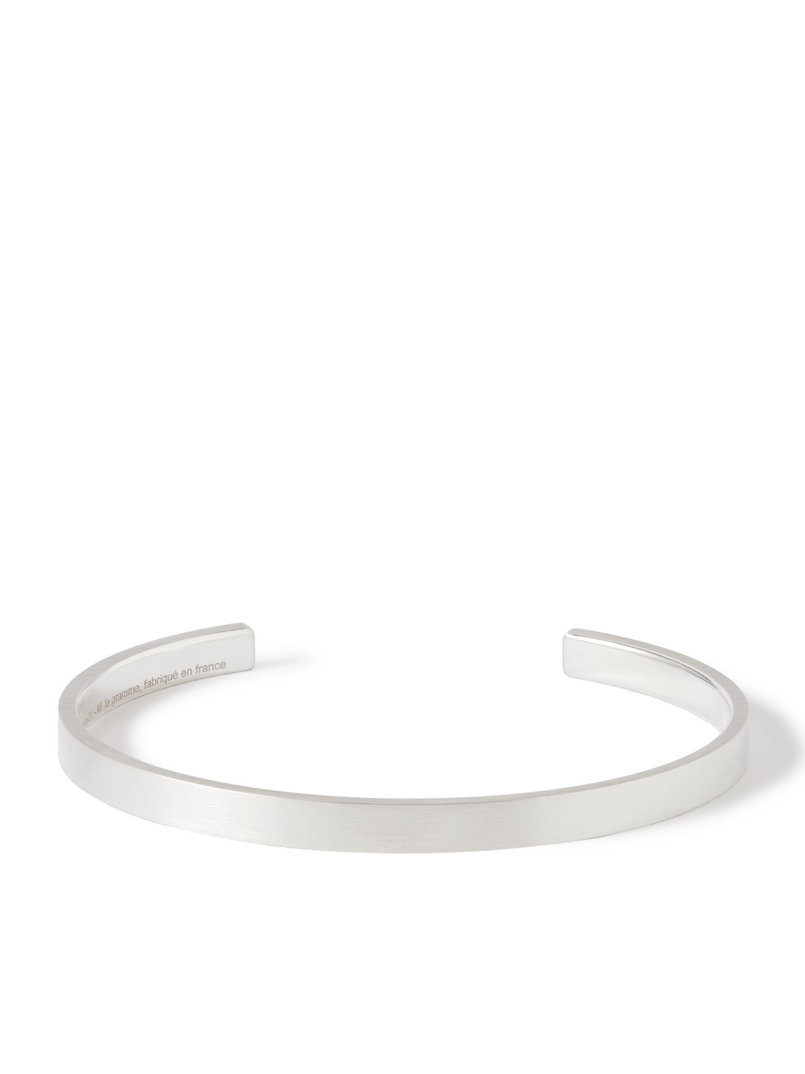 Le Gramme Le 15 Brushed Sterling Silver Cuff