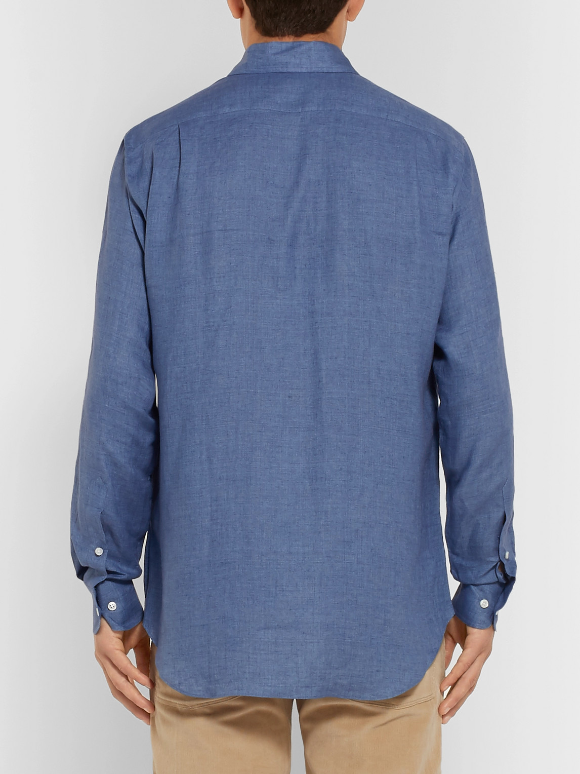 André Slub Linen Shirt