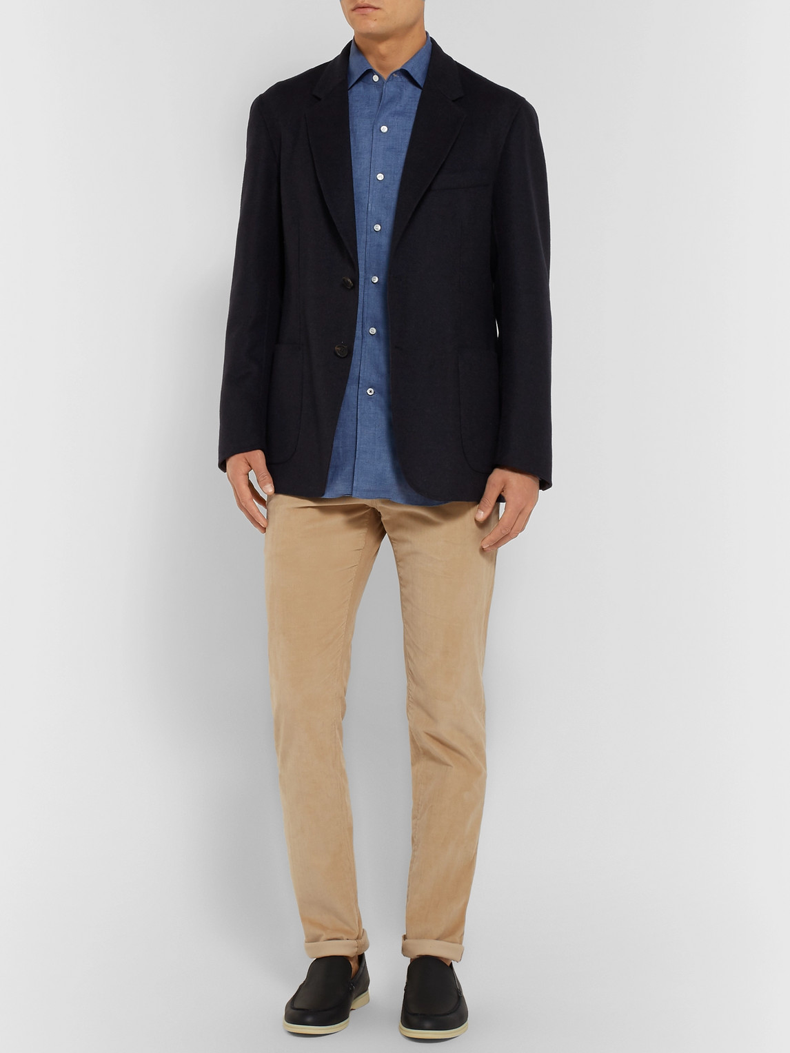 André Slub Linen Shirt