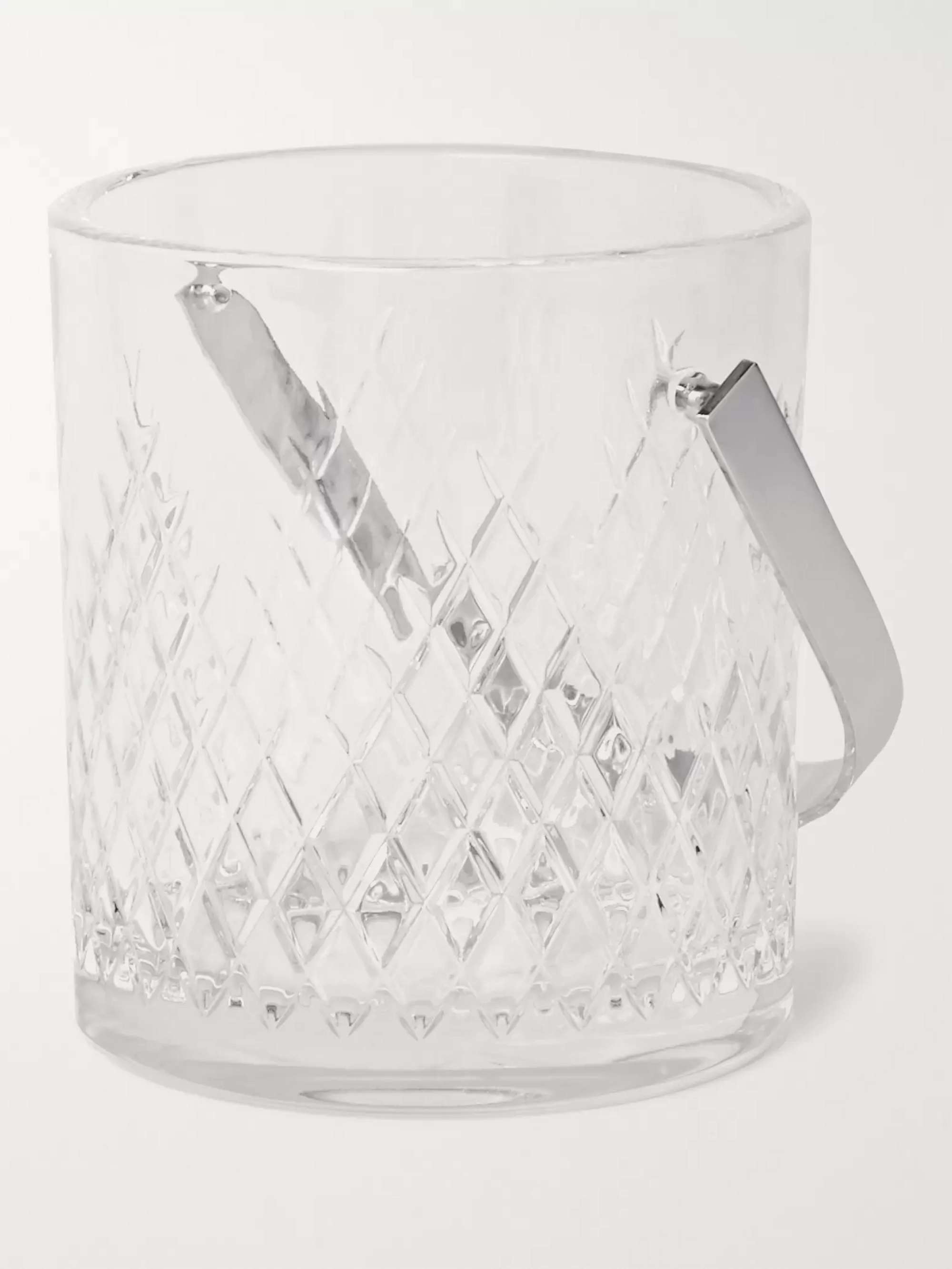 SOHO HOME Barwell Cut Crystal Ice Bucket