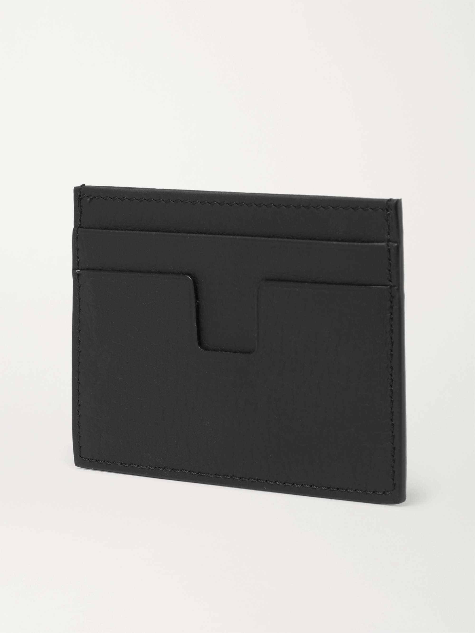TOM FORD Full-Grain Leather Cardholder