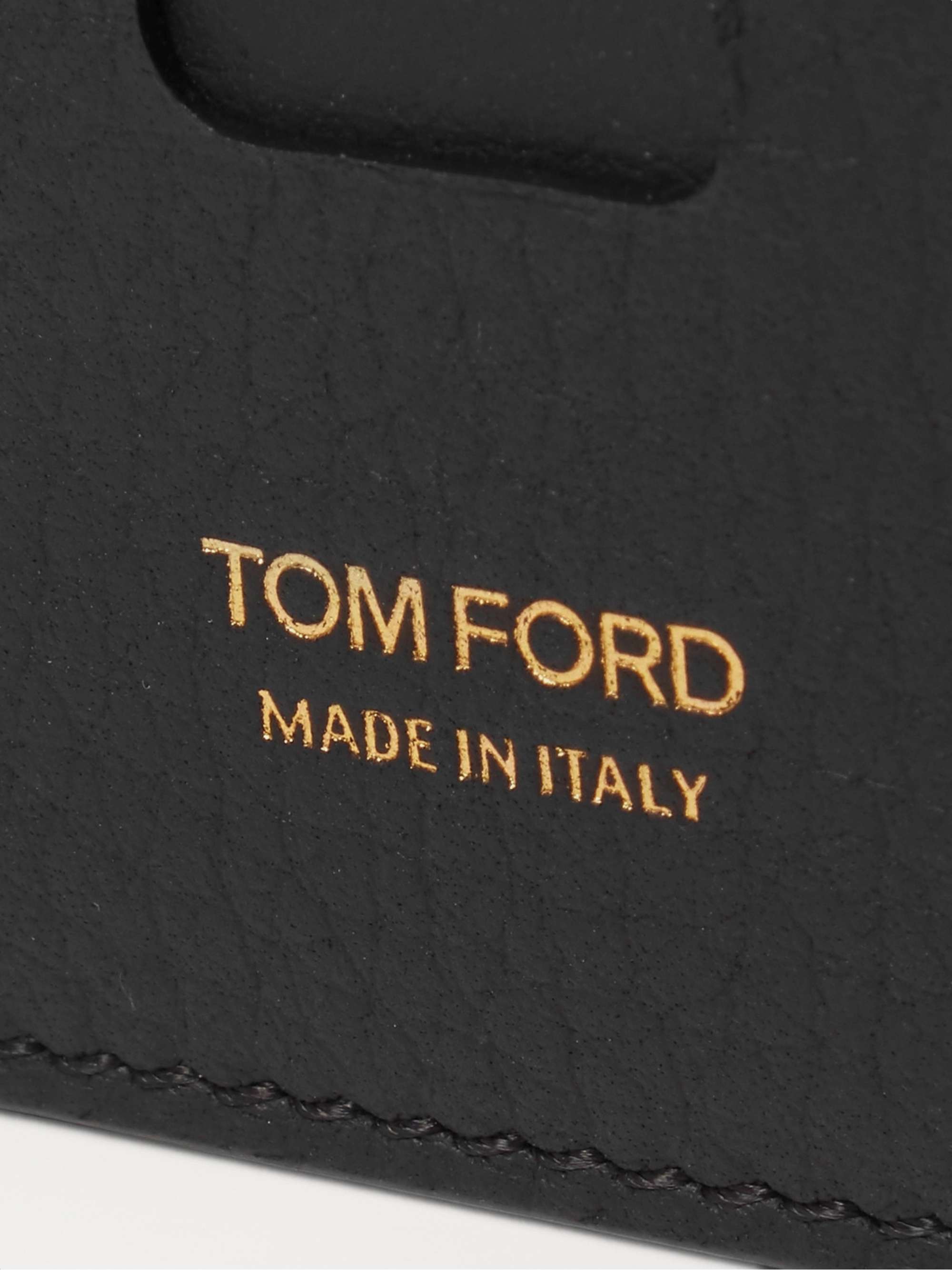 TOM FORD Full-Grain Leather Cardholder