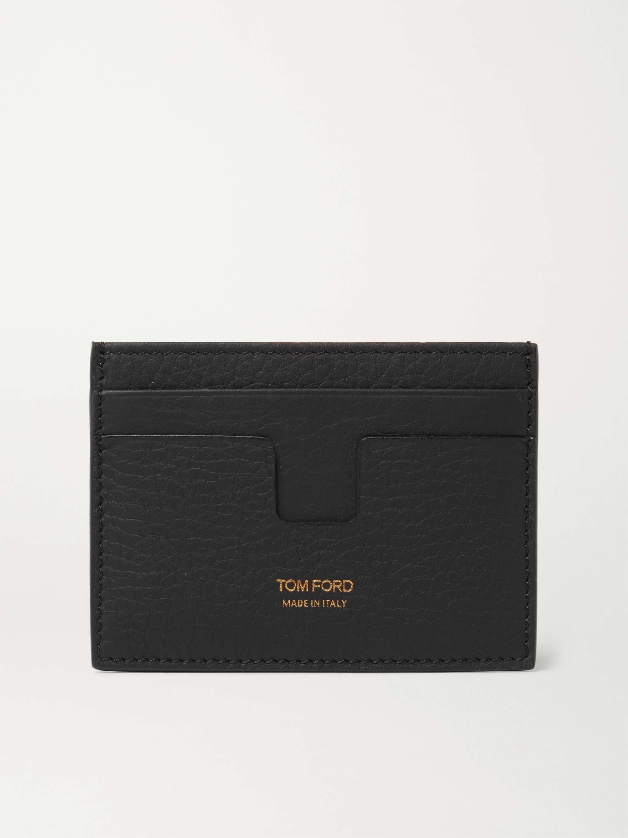 TOM FORD Full-Grain Leather Cardholder for Men | MR PORTER