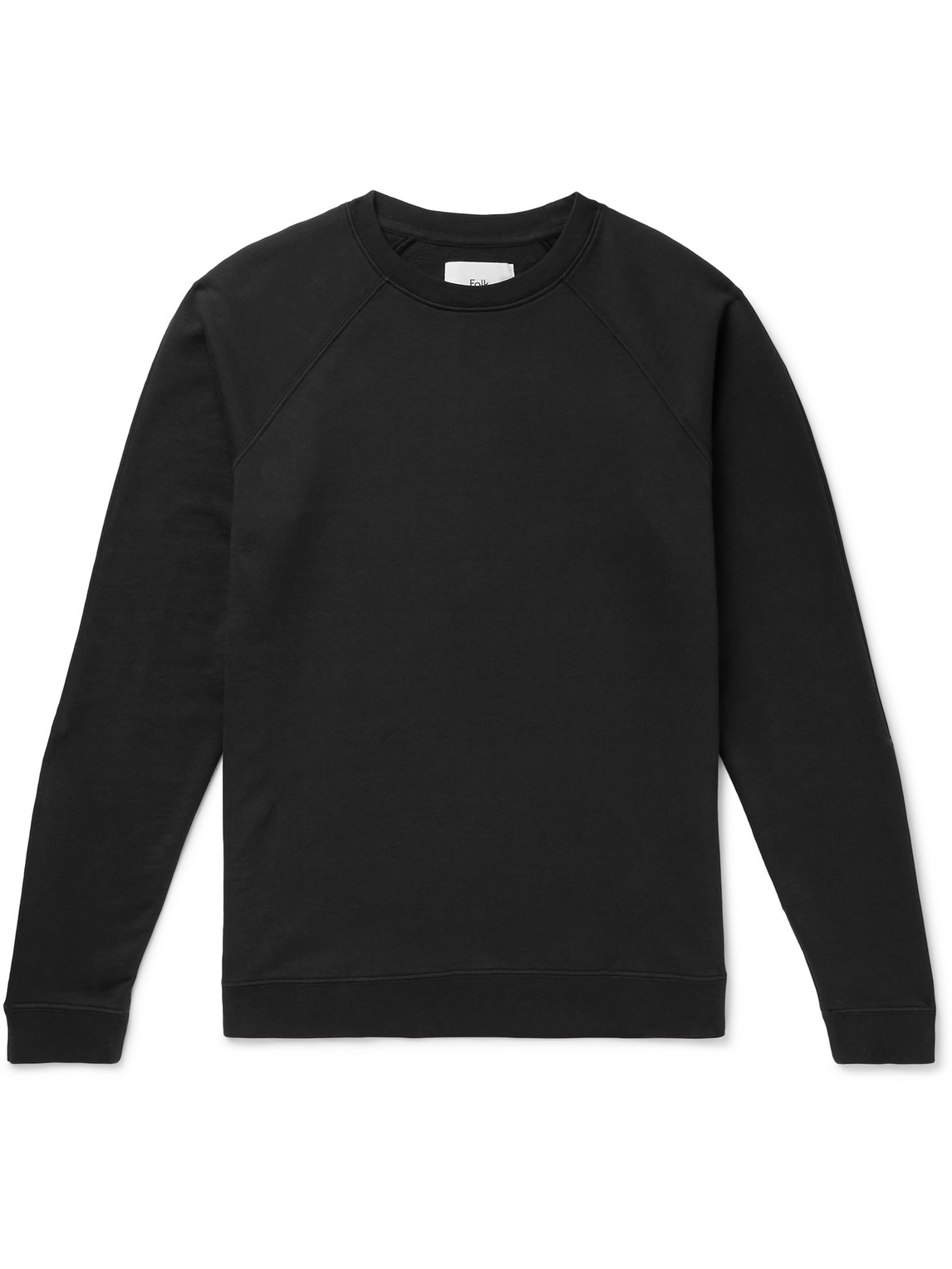 Rivet Loopback Cotton-Jersey Sweatshirt