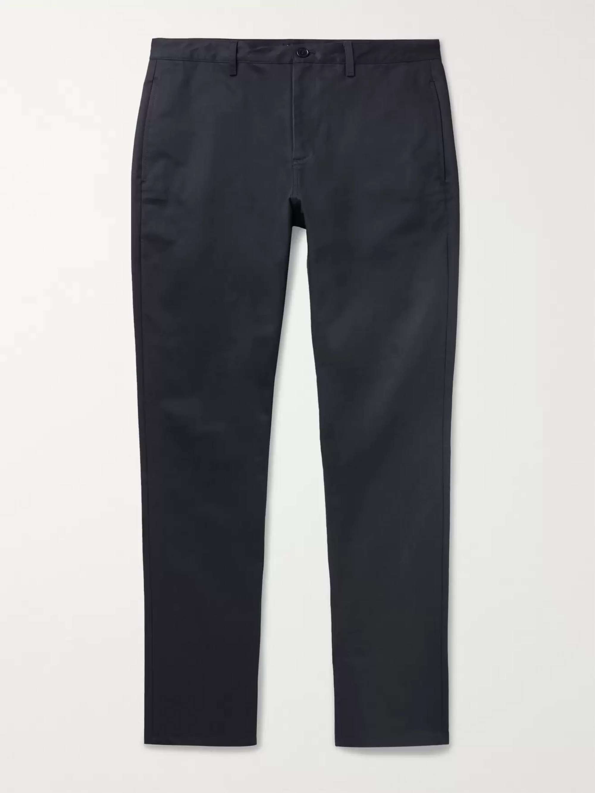 Navy Navy Classic Cotton-Gabardine Chinos | A.P.C. | MR PORTER