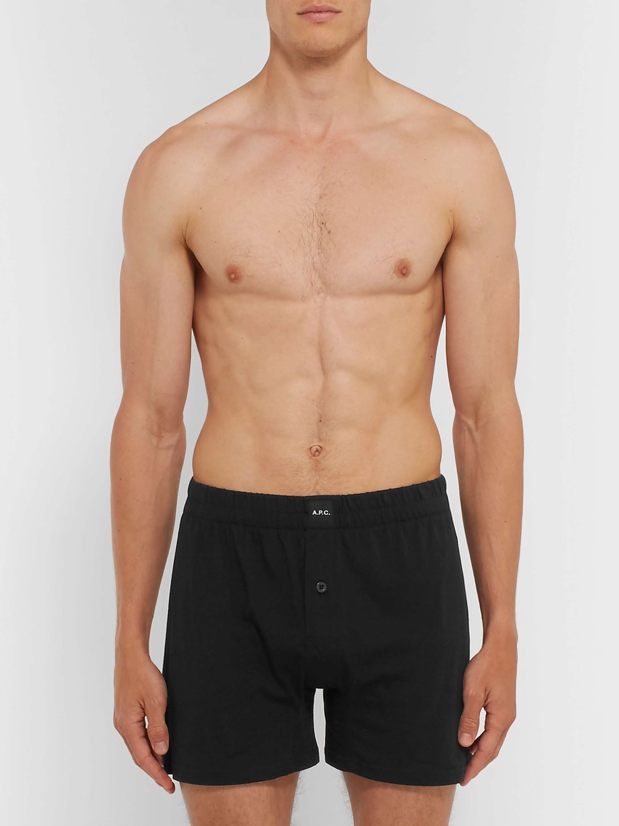 A.P.C. Cotton-Jersey Boxer Shorts