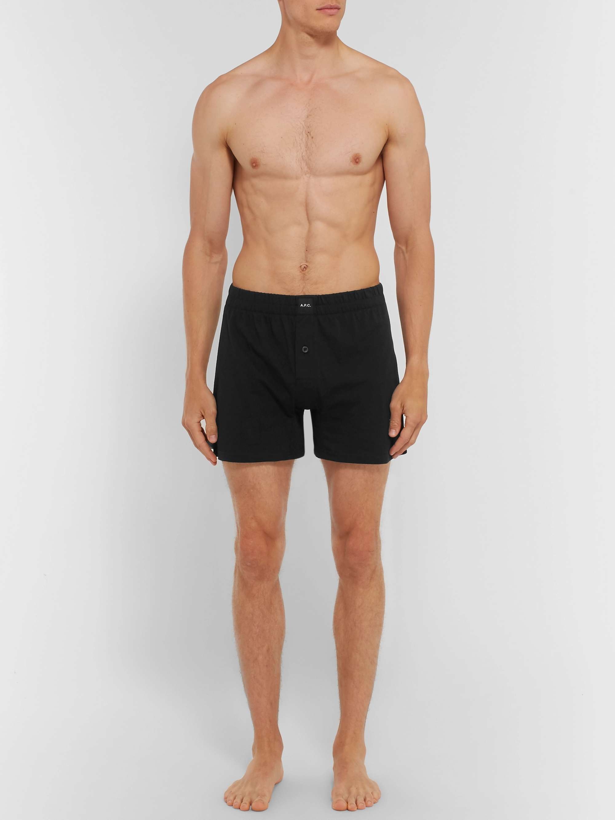 A.P.C. Cotton-Jersey Boxer Shorts