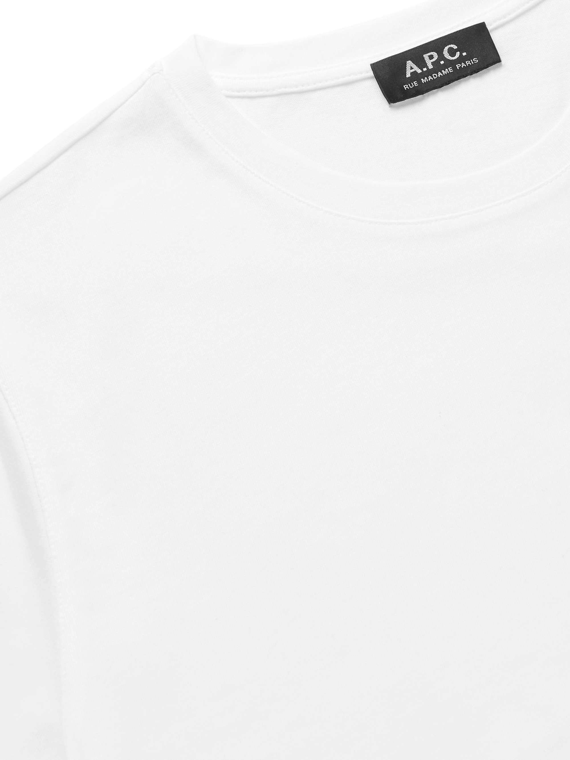 A.P.C. Jimmy Cotton-Jersey T-Shirt