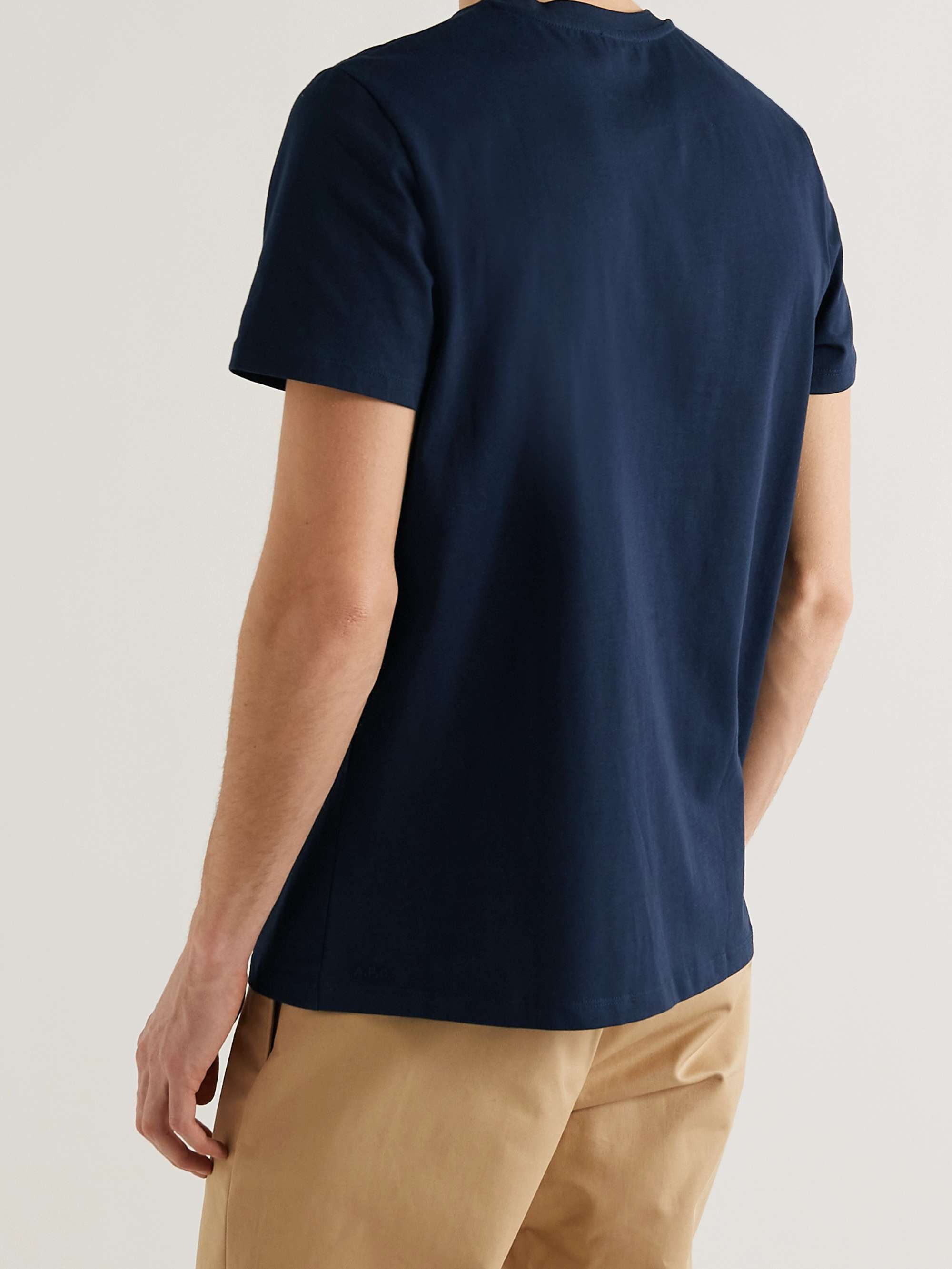 A.P.C. Jimmy Cotton-Jersey T-Shirt