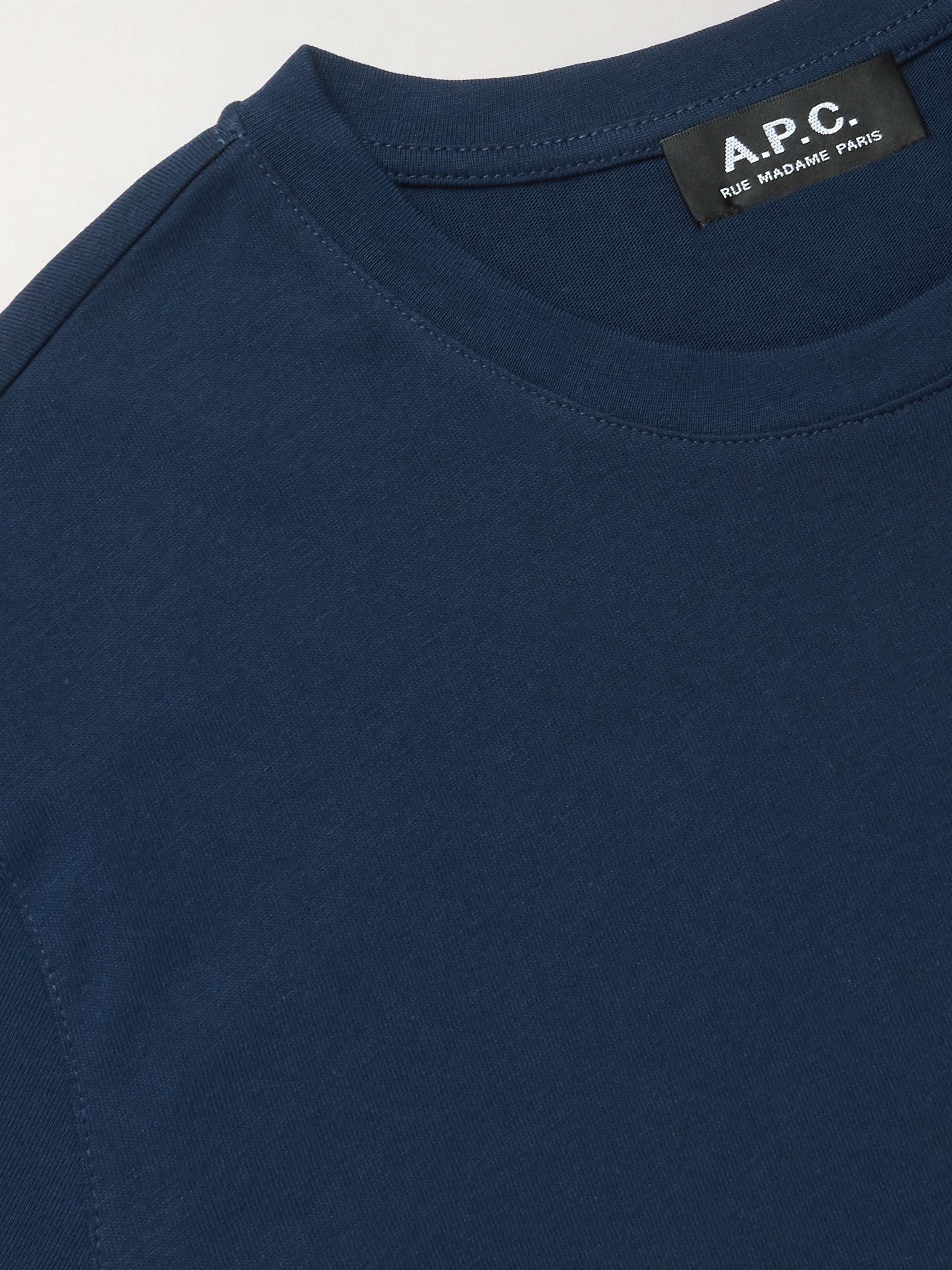 A.P.C. Jimmy Cotton-Jersey T-Shirt