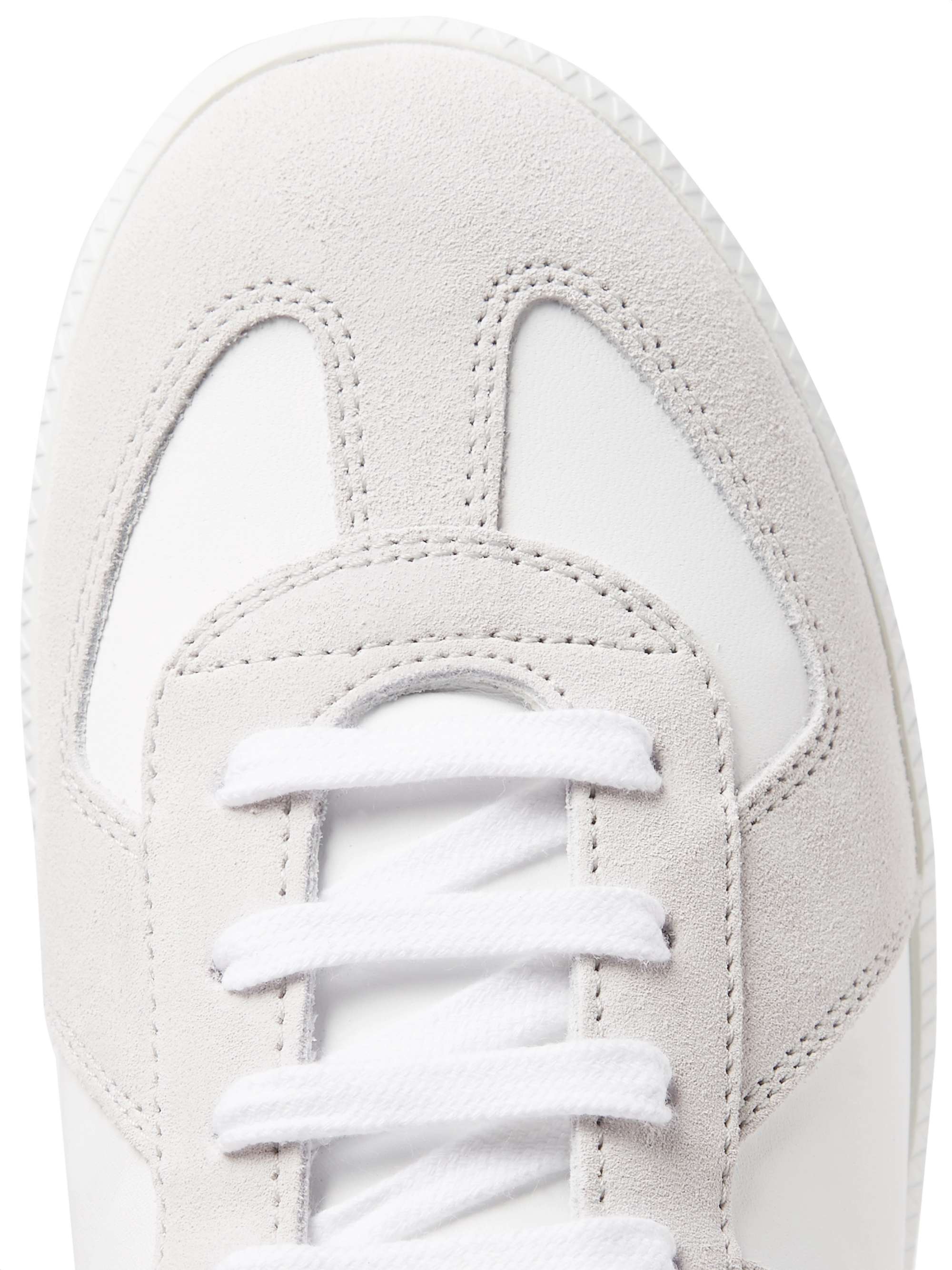 MAISON MARGIELA Replica Leather and Suede Sneakers