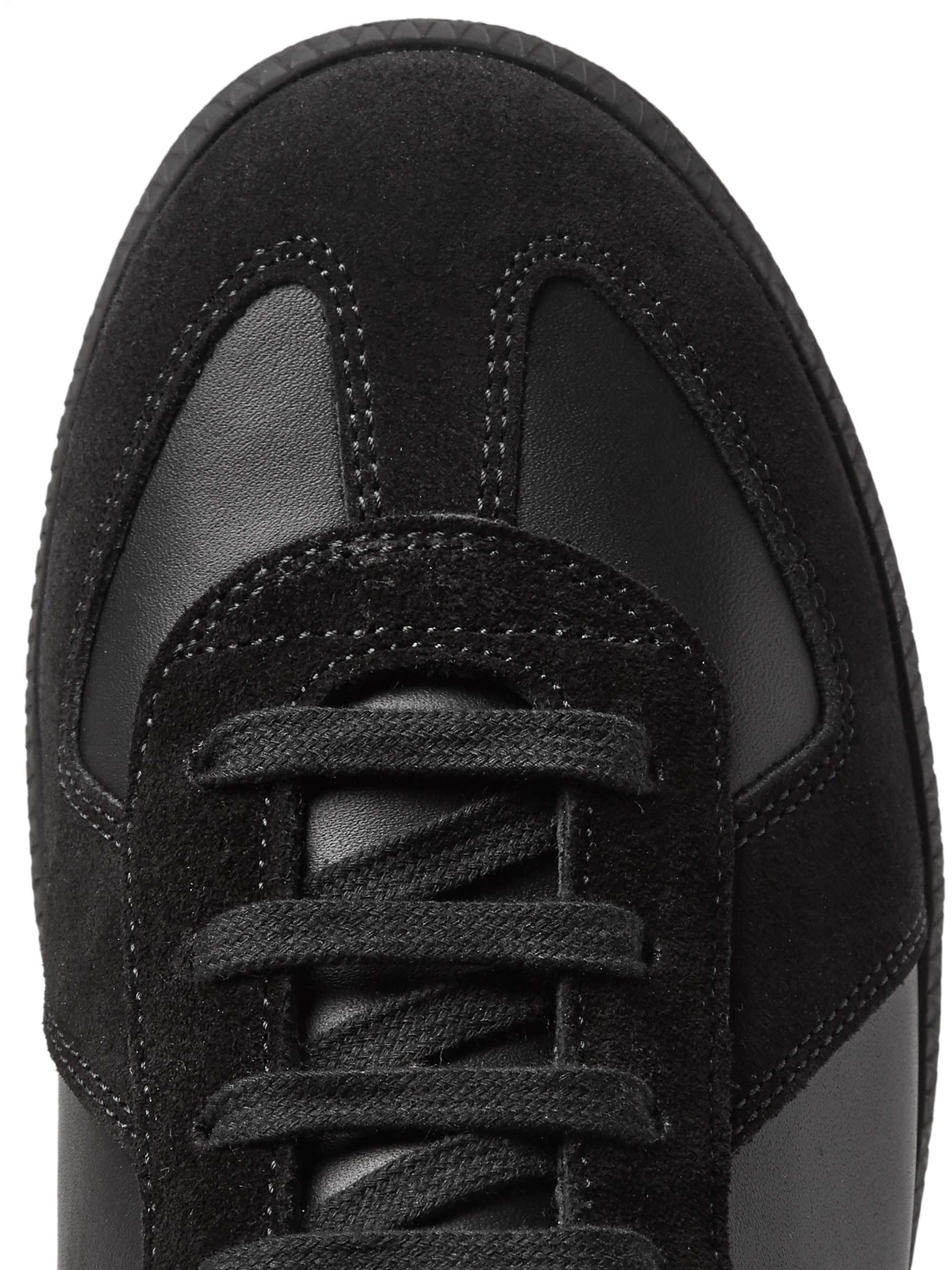 MAISON MARGIELA Replica Leather and Suede Sneakers