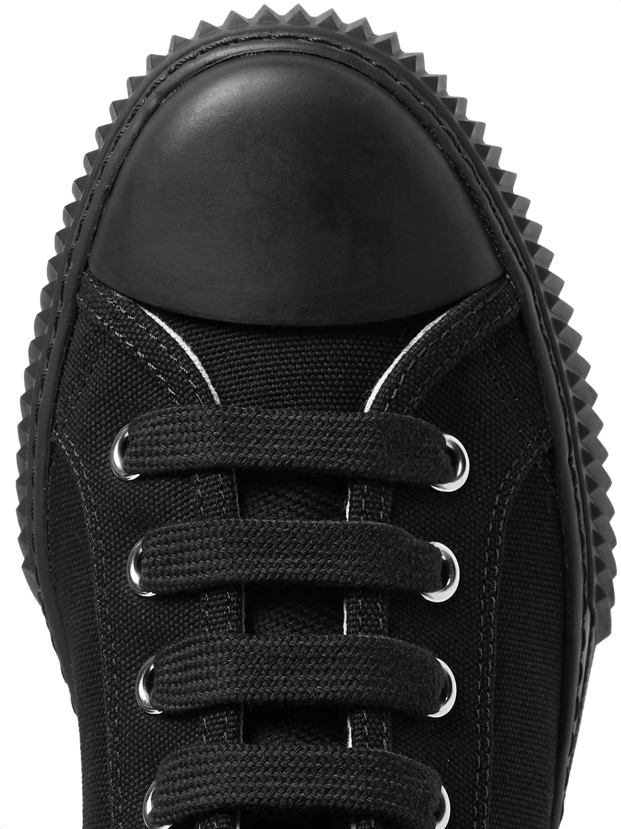 PRADA Stratus Logo-Appliquéd Canvas High-Top Sneakers