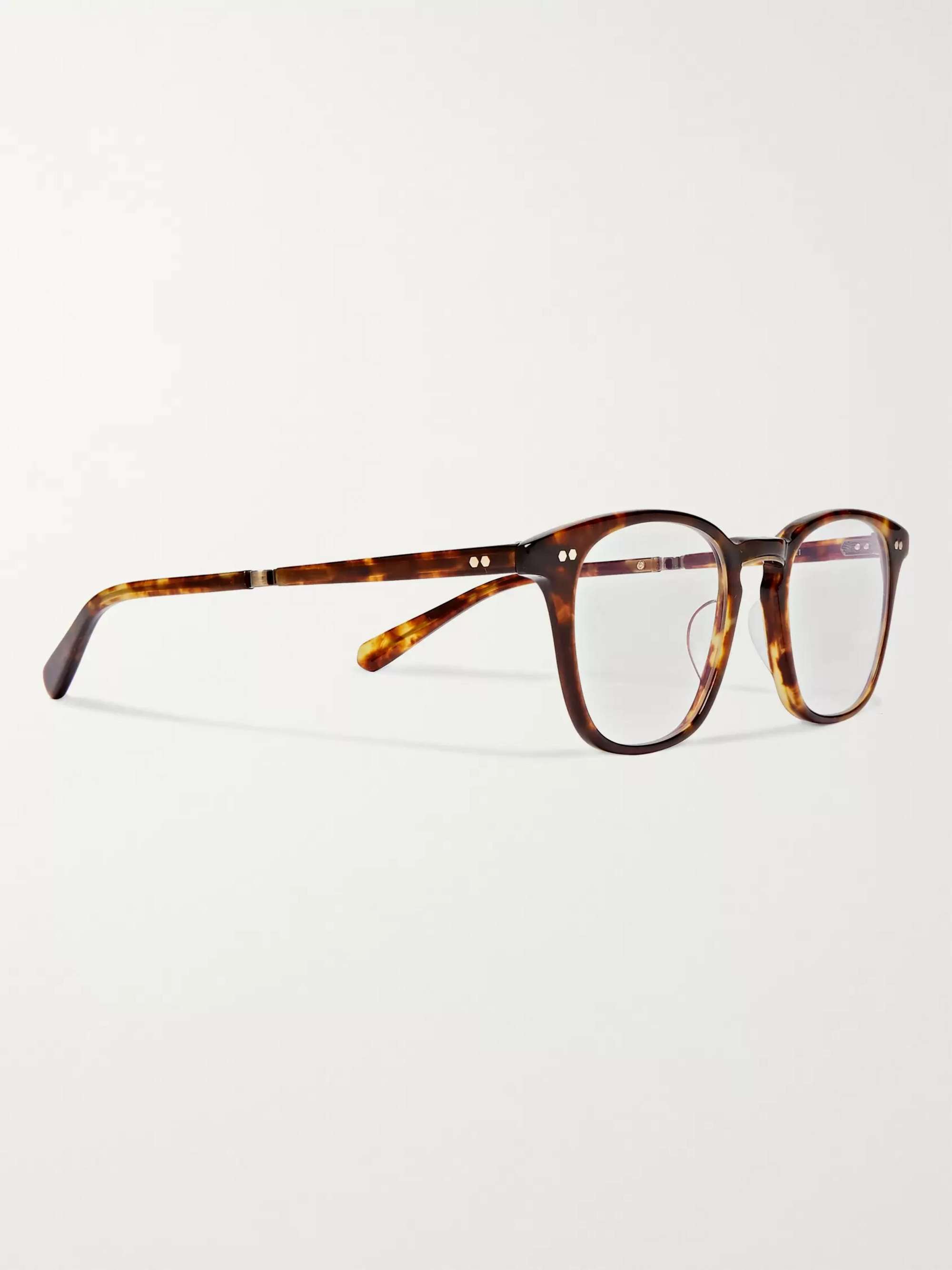 MR LEIGHT Getty C Square-Frame Tortoiseshell Acetate Optical Glasses