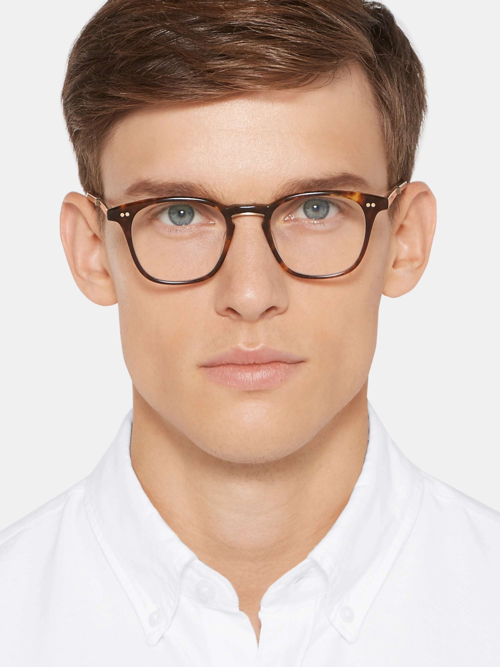 MR LEIGHT Getty C Square-Frame Tortoiseshell Acetate Optical Glasses