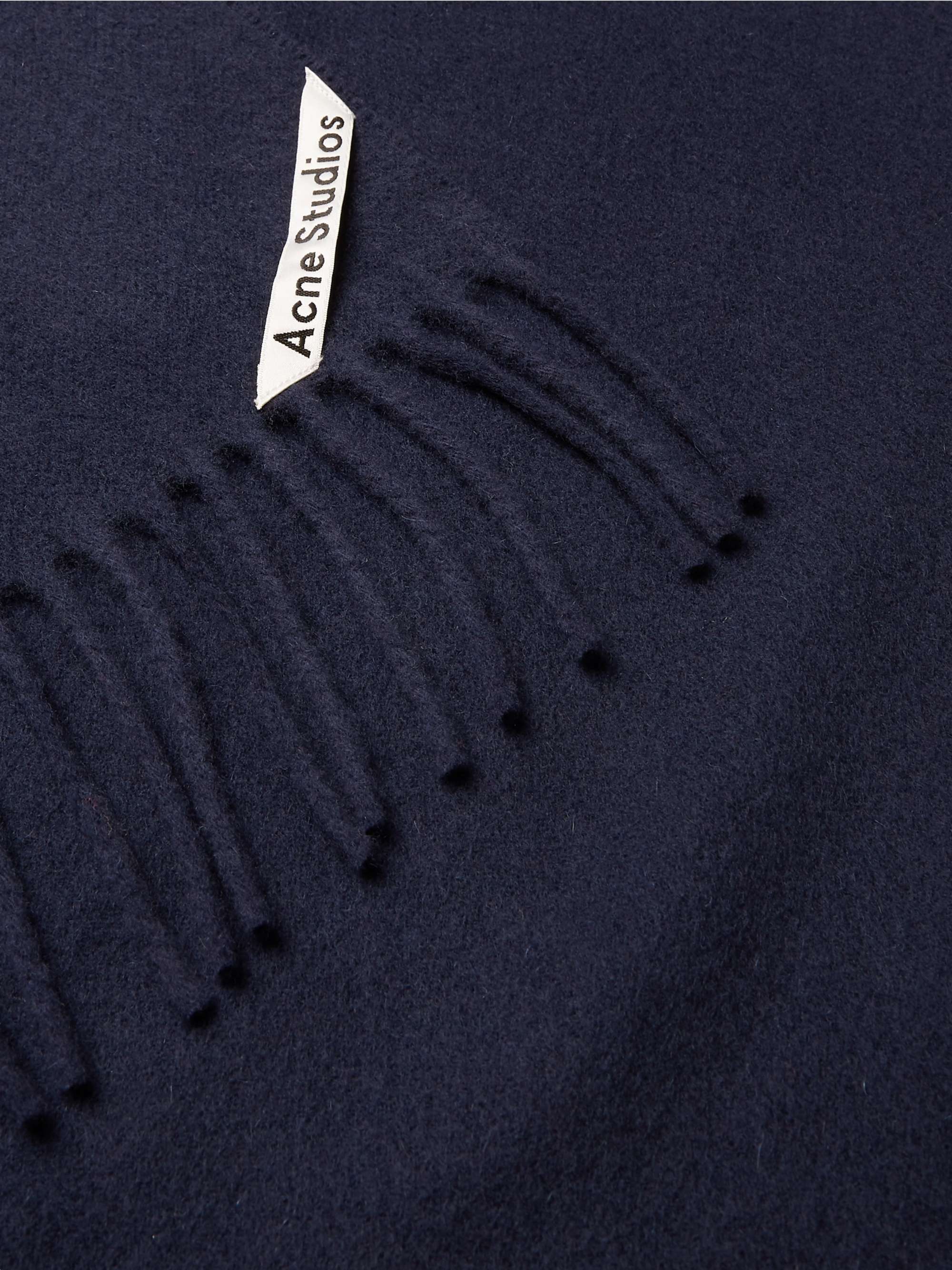 ACNE STUDIOS Fringed Wool Scarf