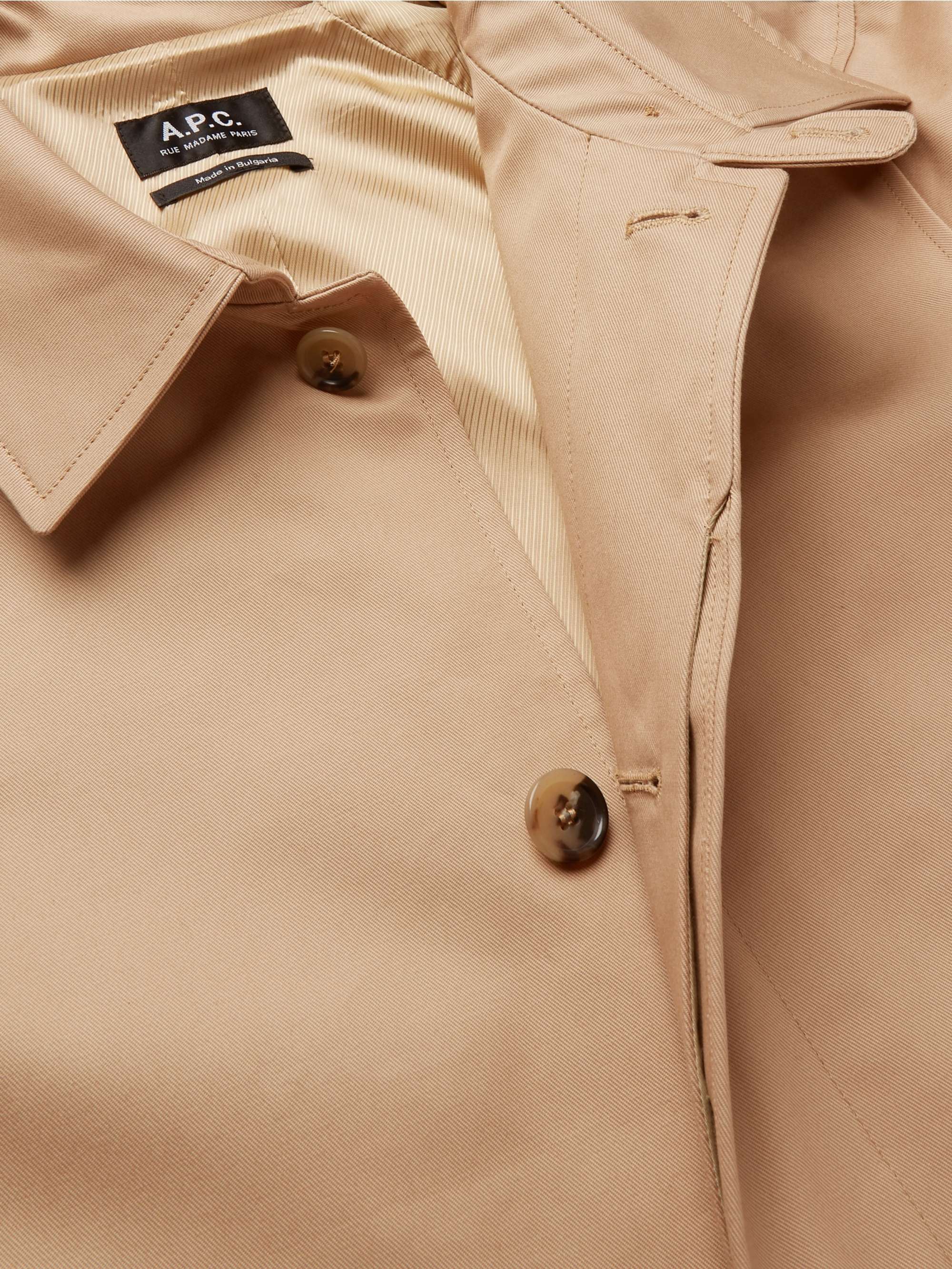 A.P.C. Cotton-Gabardine Trench Coat