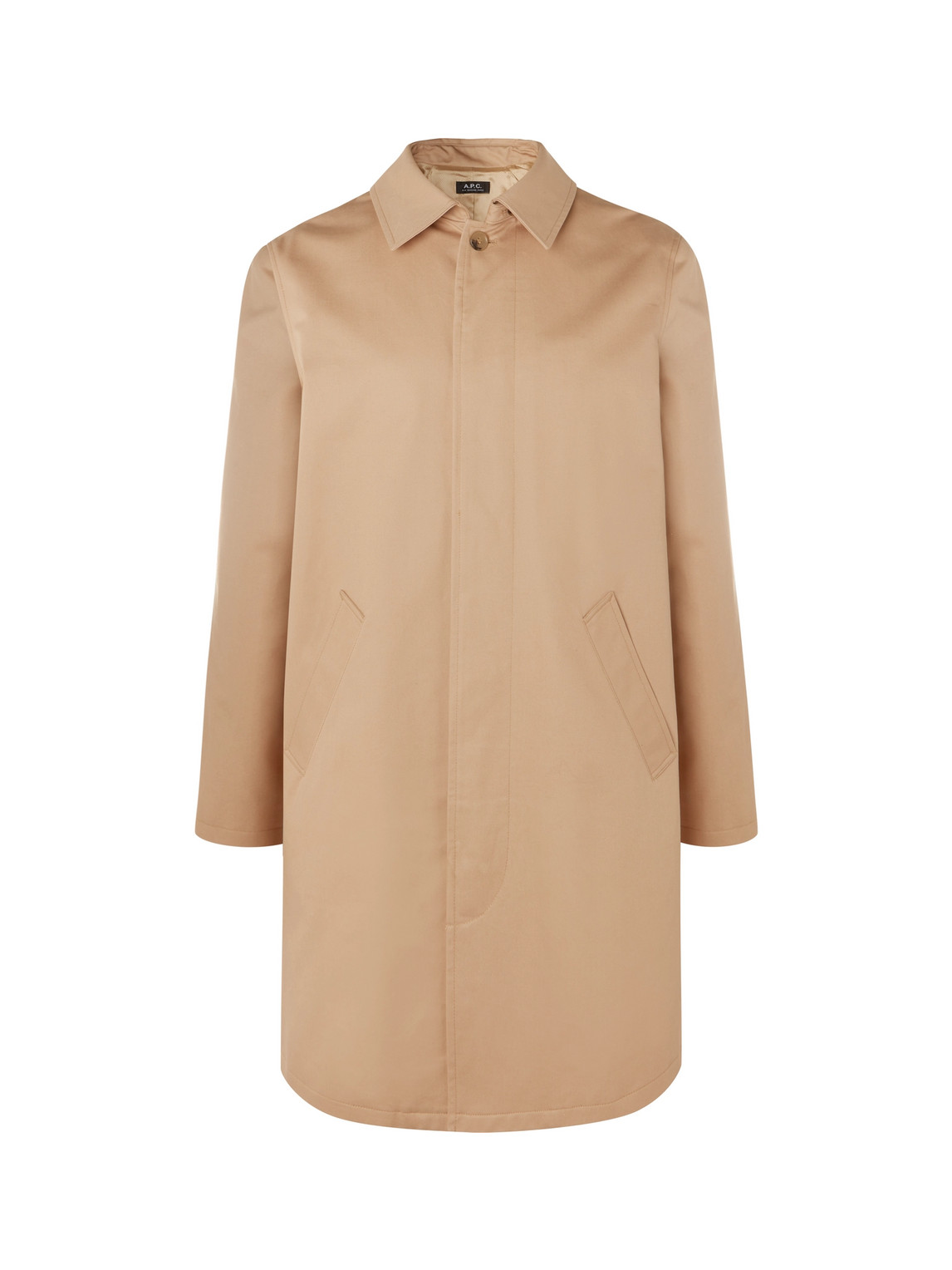 Cotton-Twill Trench Coat