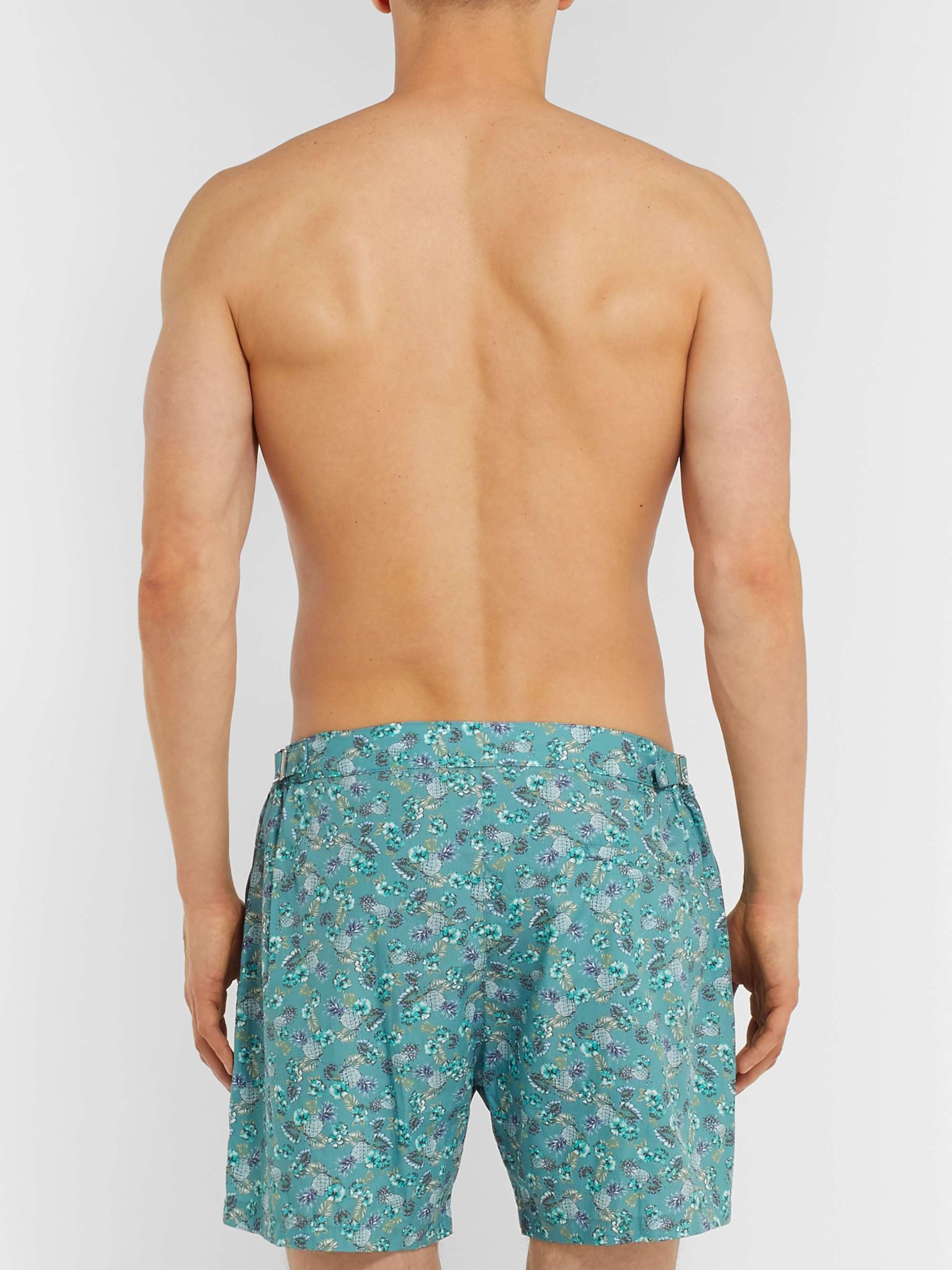LORO PIANA Mid-Length Printed Swim Shorts