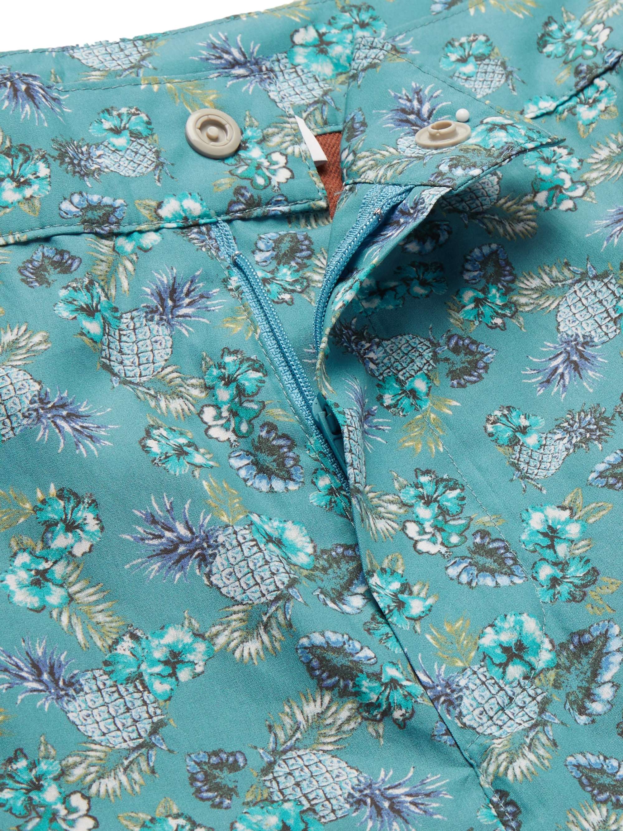 LORO PIANA Mid-Length Printed Swim Shorts