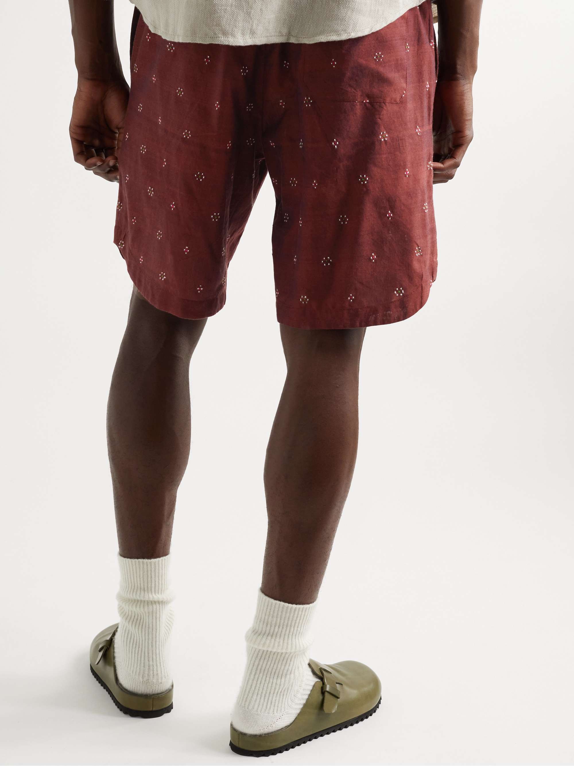 SMR DAYS Linen Drawstring Shorts