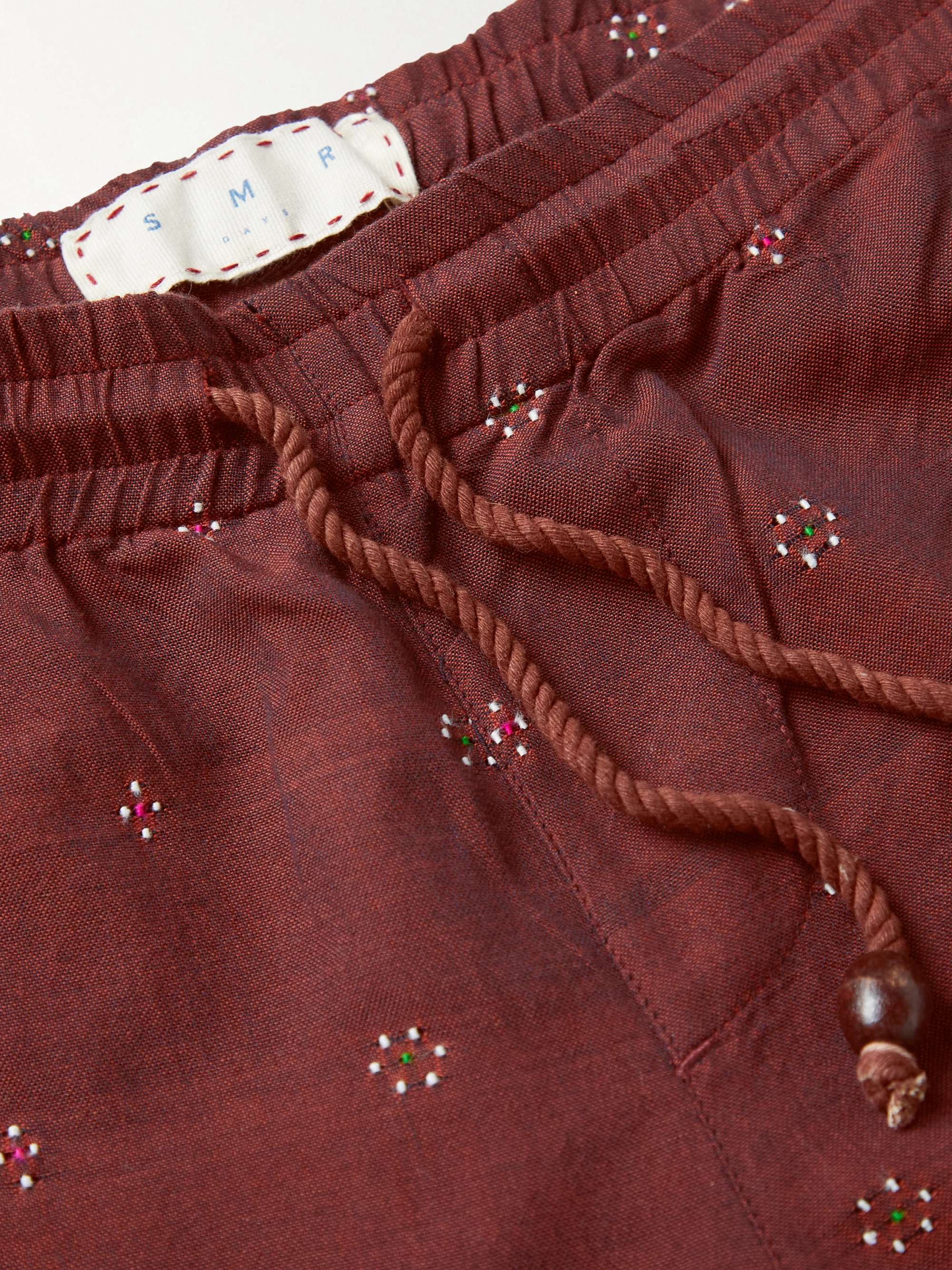 SMR DAYS Linen Drawstring Shorts