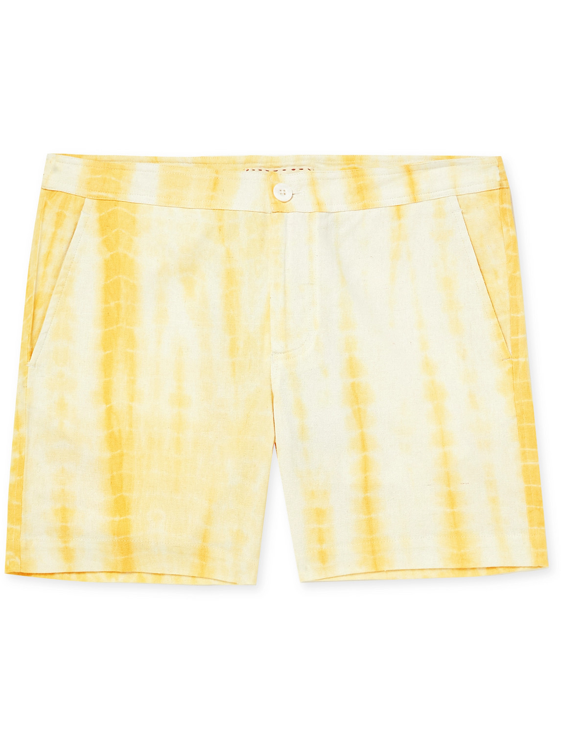 Pines Tie-Dyed Cotton Shorts