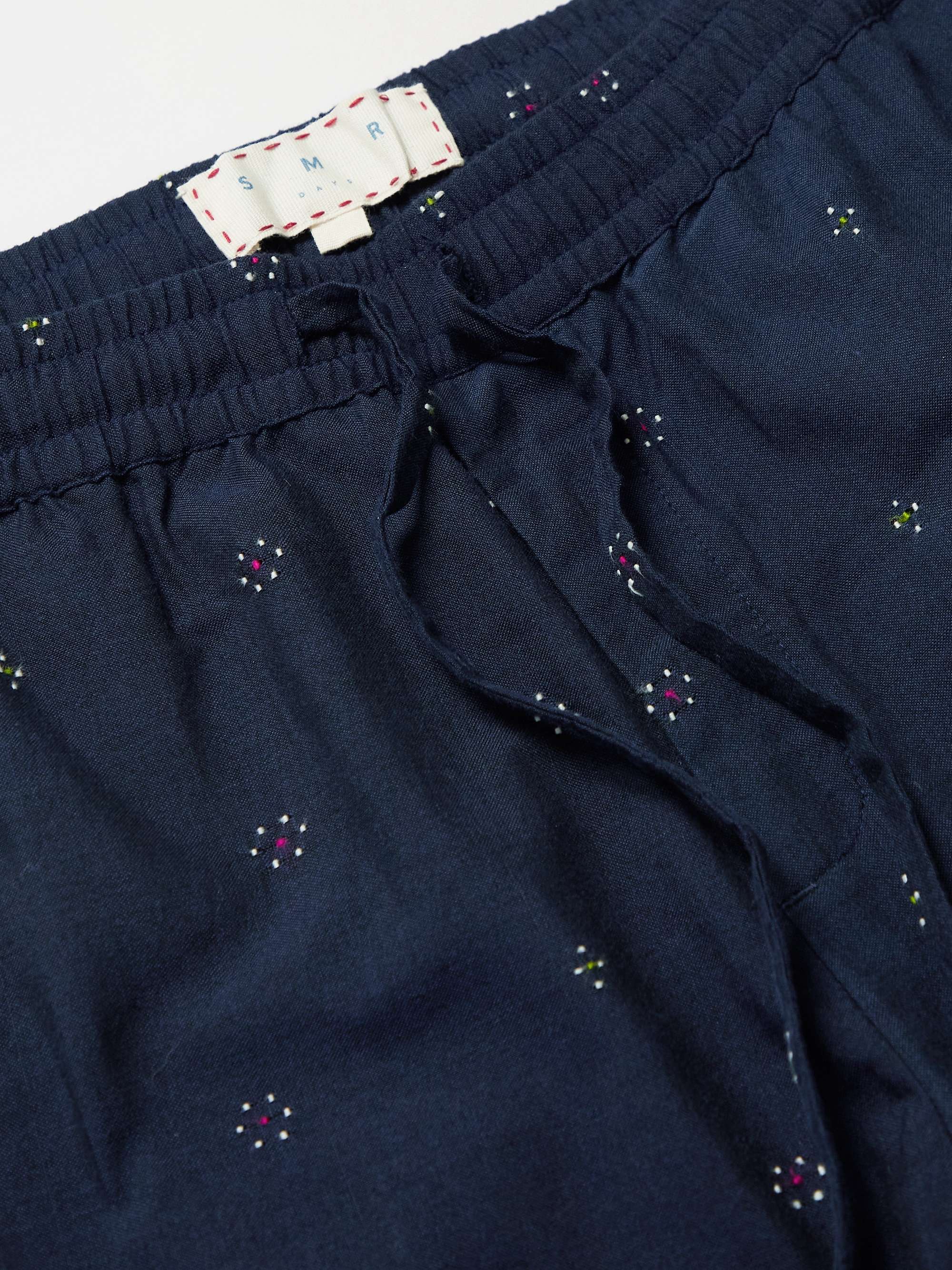 SMR DAYS Malibu Printed Woven Drawstring Trousers