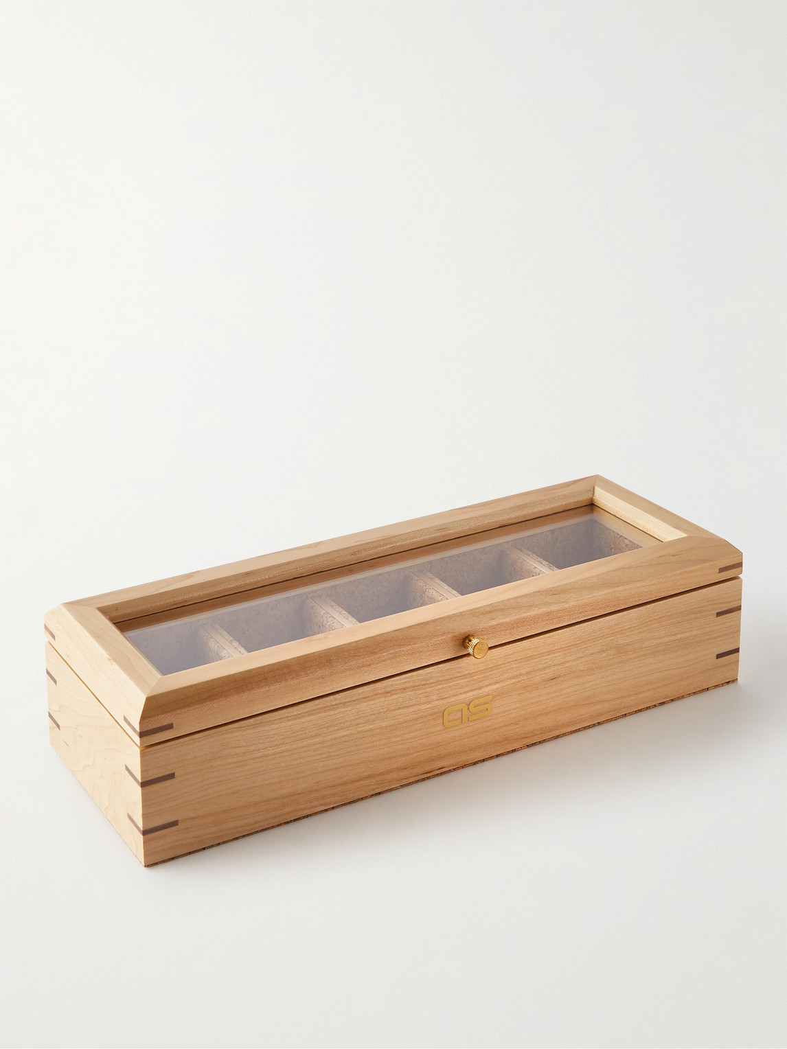 Analog/Shift Flatiron II Maple and Walnut Wood Five-Piece Watch Box — 2