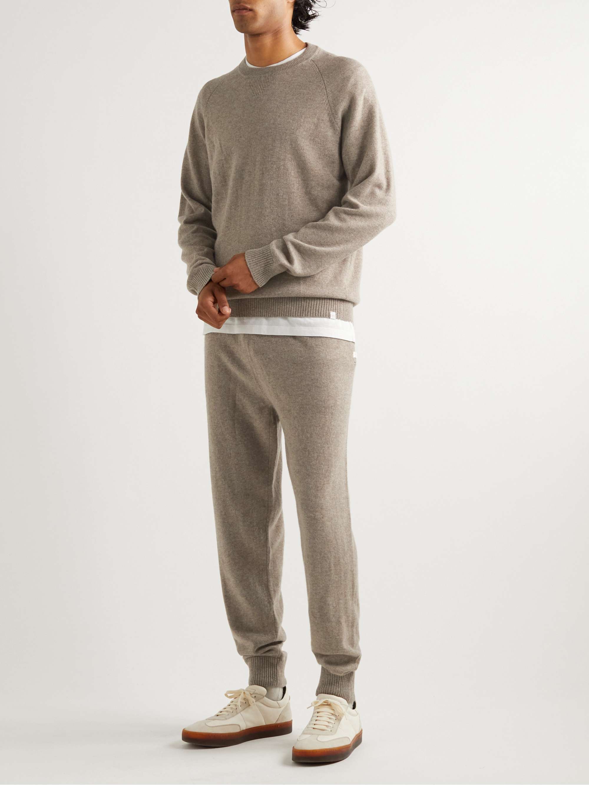 Tapered Cashmere Sweatpants