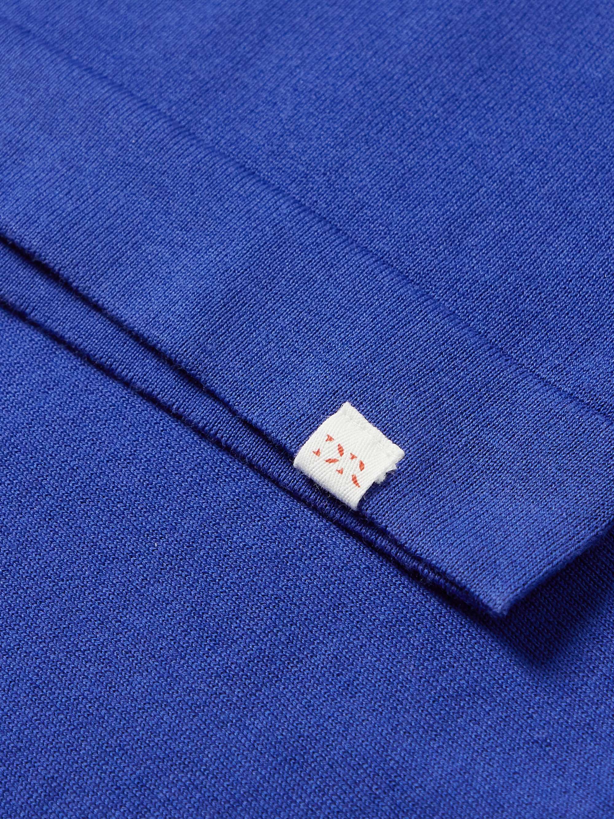 DEREK ROSE Jacob Sea Island Cotton Polo Shirt for Men | MR PORTER