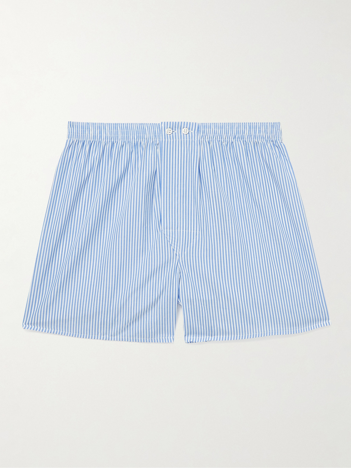 Derek Rose James triped Cotton Boxer horts - Men