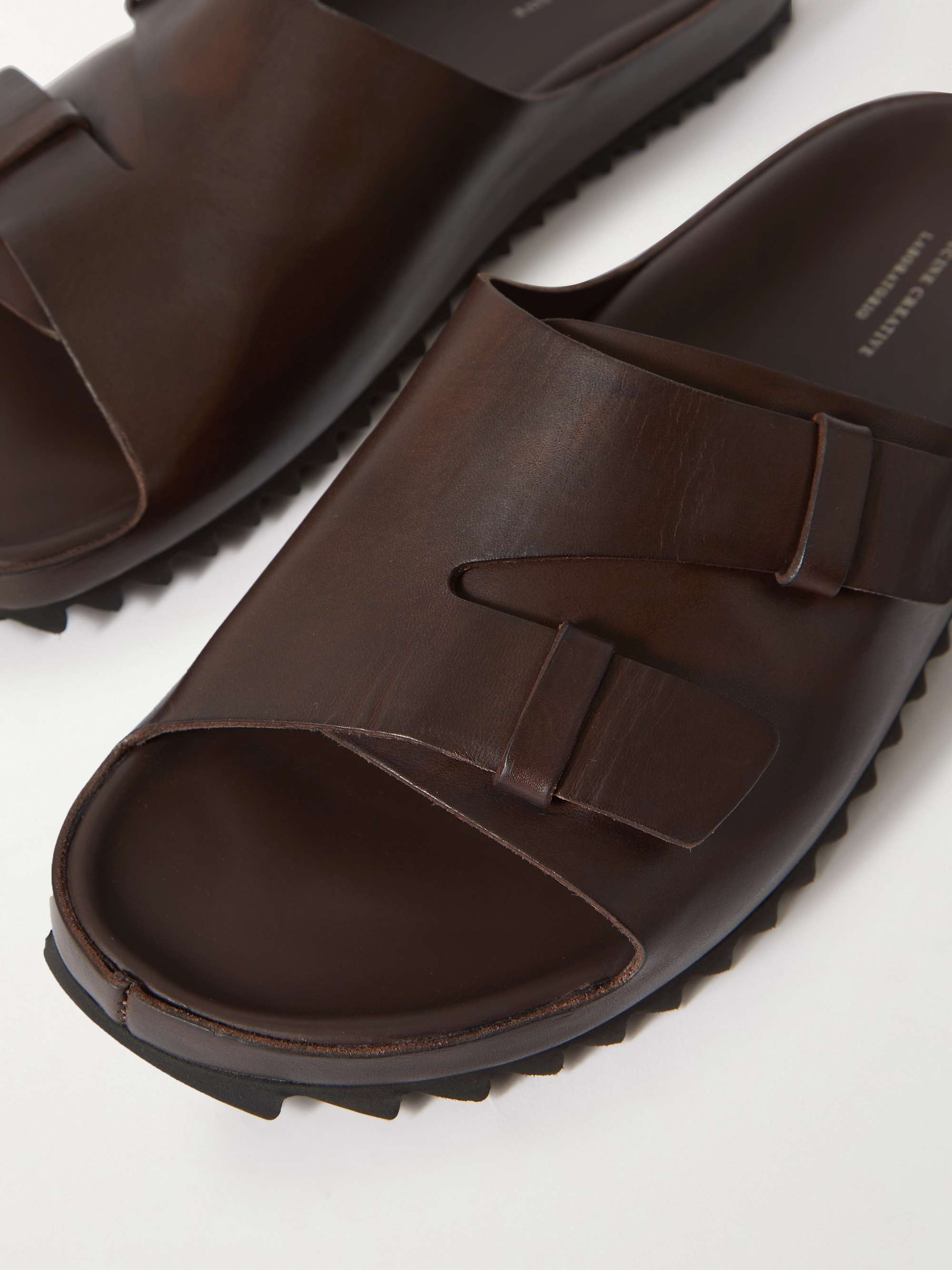 OFFICINE CREATIVE Agora Leather Sandals