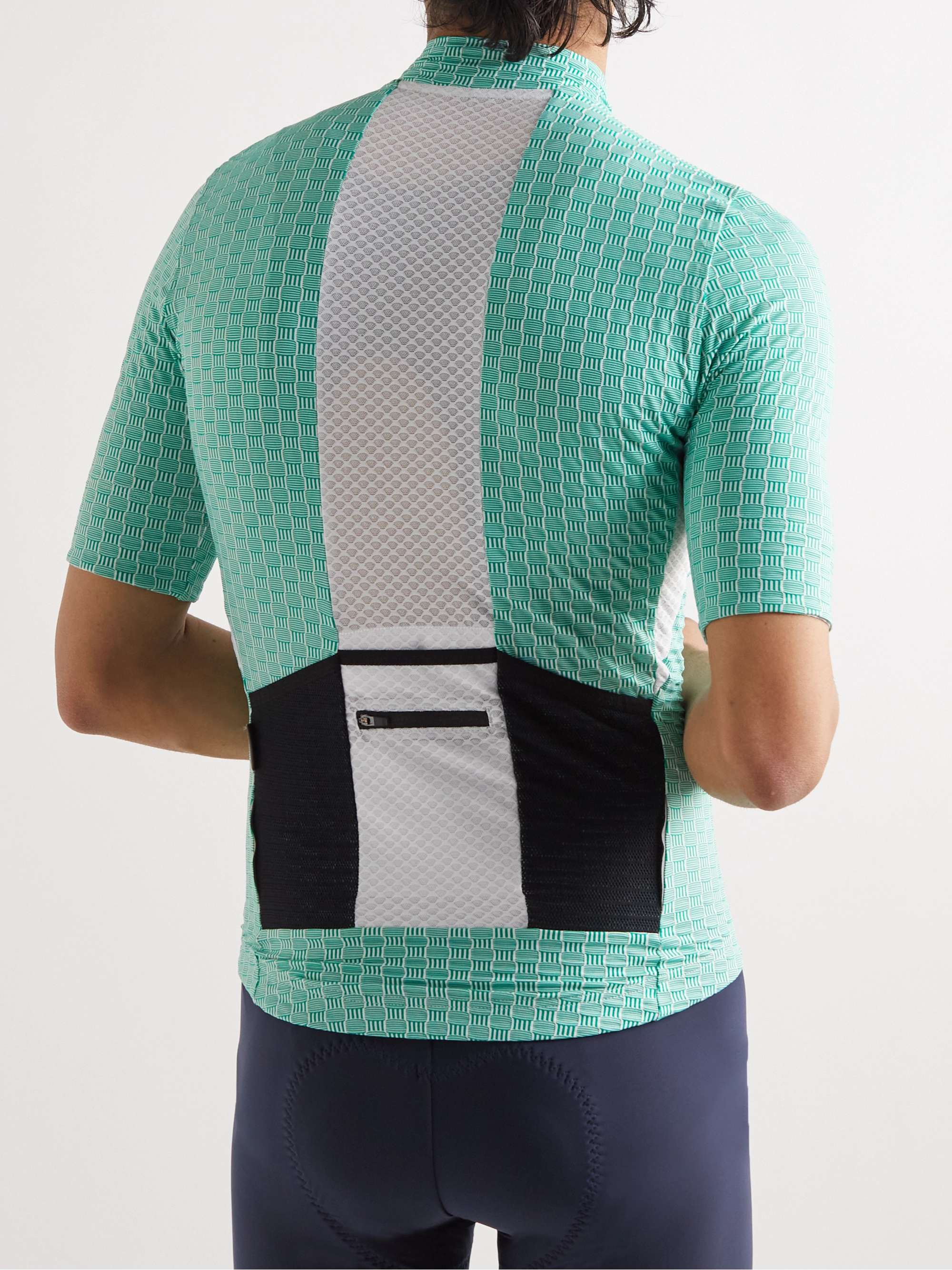 CAFE DU CYCLISTE Francine Printed Cycling Jersey