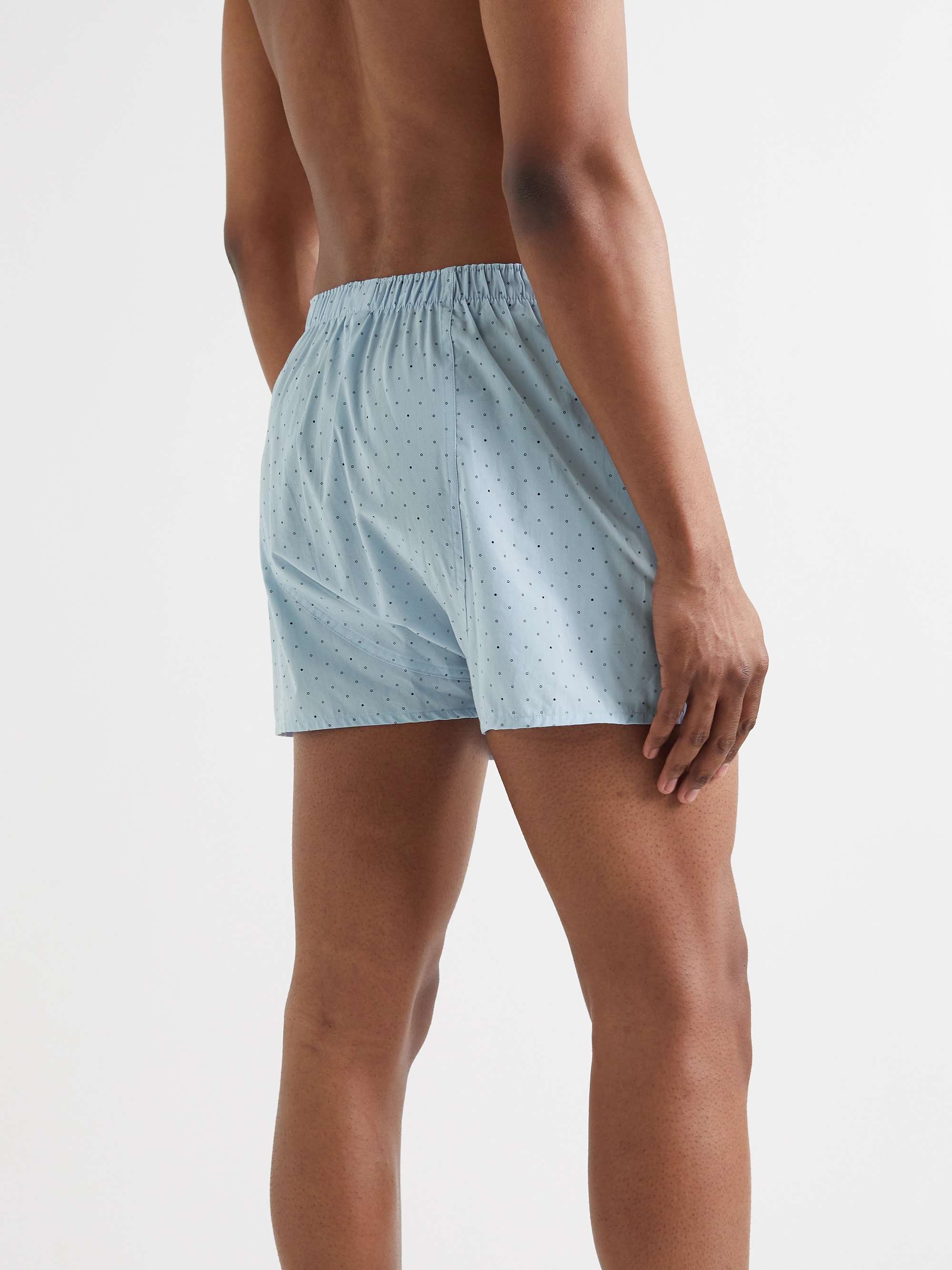 SUNSPEL Printed Cotton Boxer Shorts