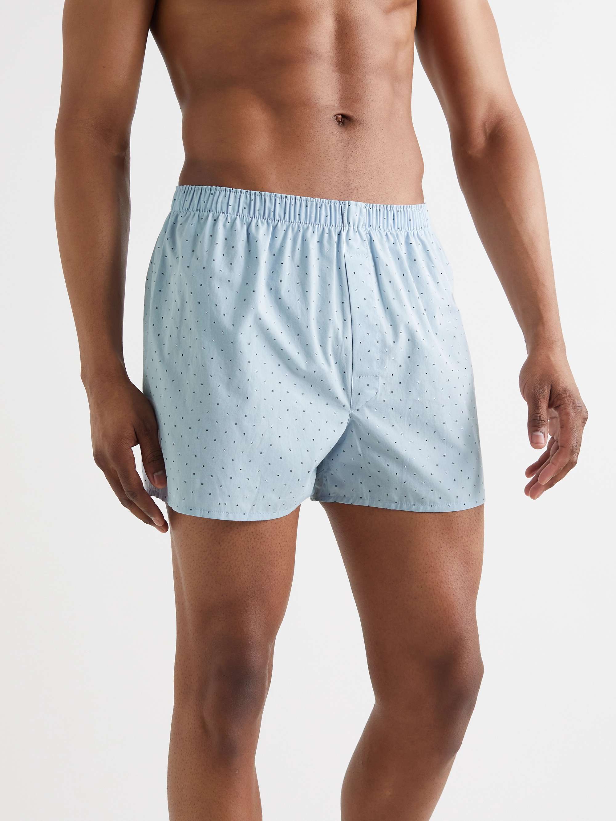 SUNSPEL Printed Cotton Boxer Shorts