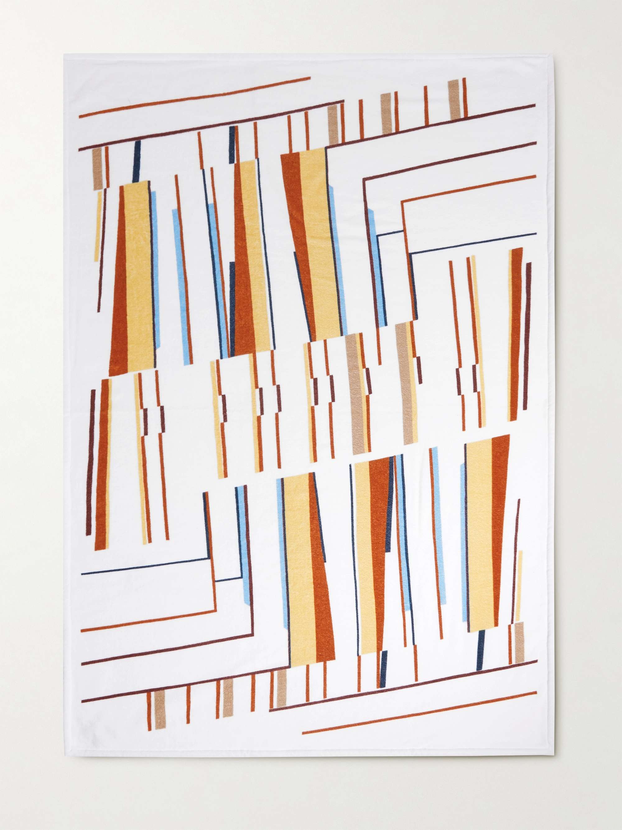 LORO PIANA Printed Cotton-Terry Beach Towel