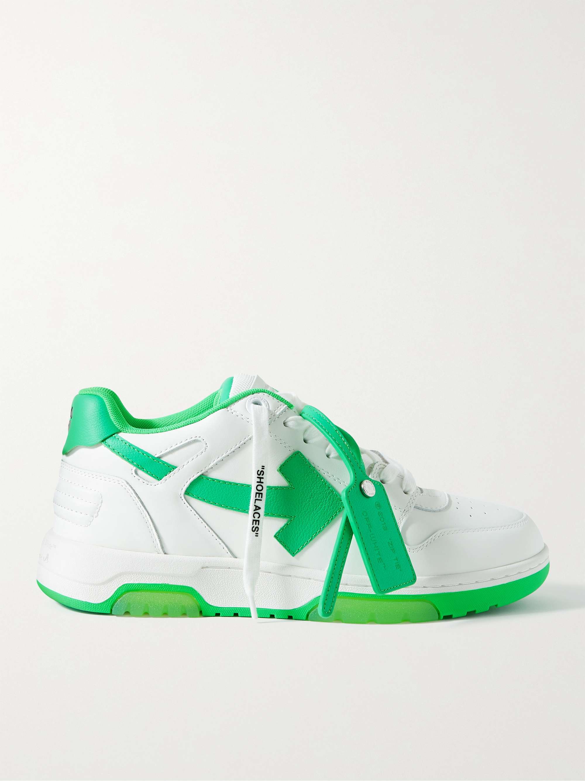 Udrydde Ny mening embargo OFF-WHITE Out of Office Leather Sneakers for Men | MR PORTER