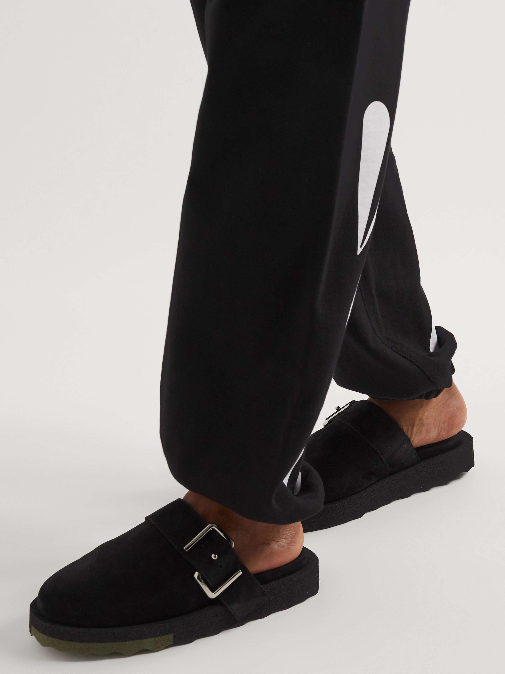 OFF-WHITE Suede Clogs