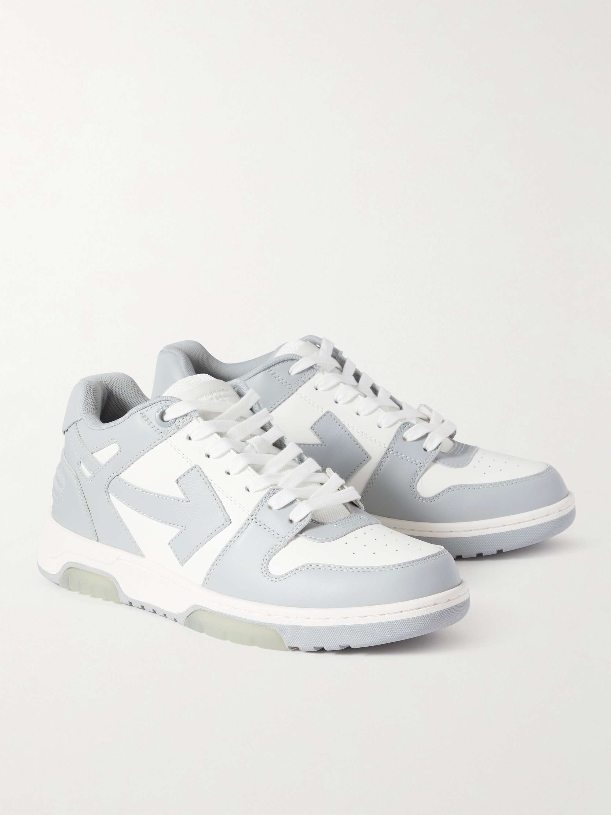 OFF-WHITE Out of Office Leather Sneakers for Men