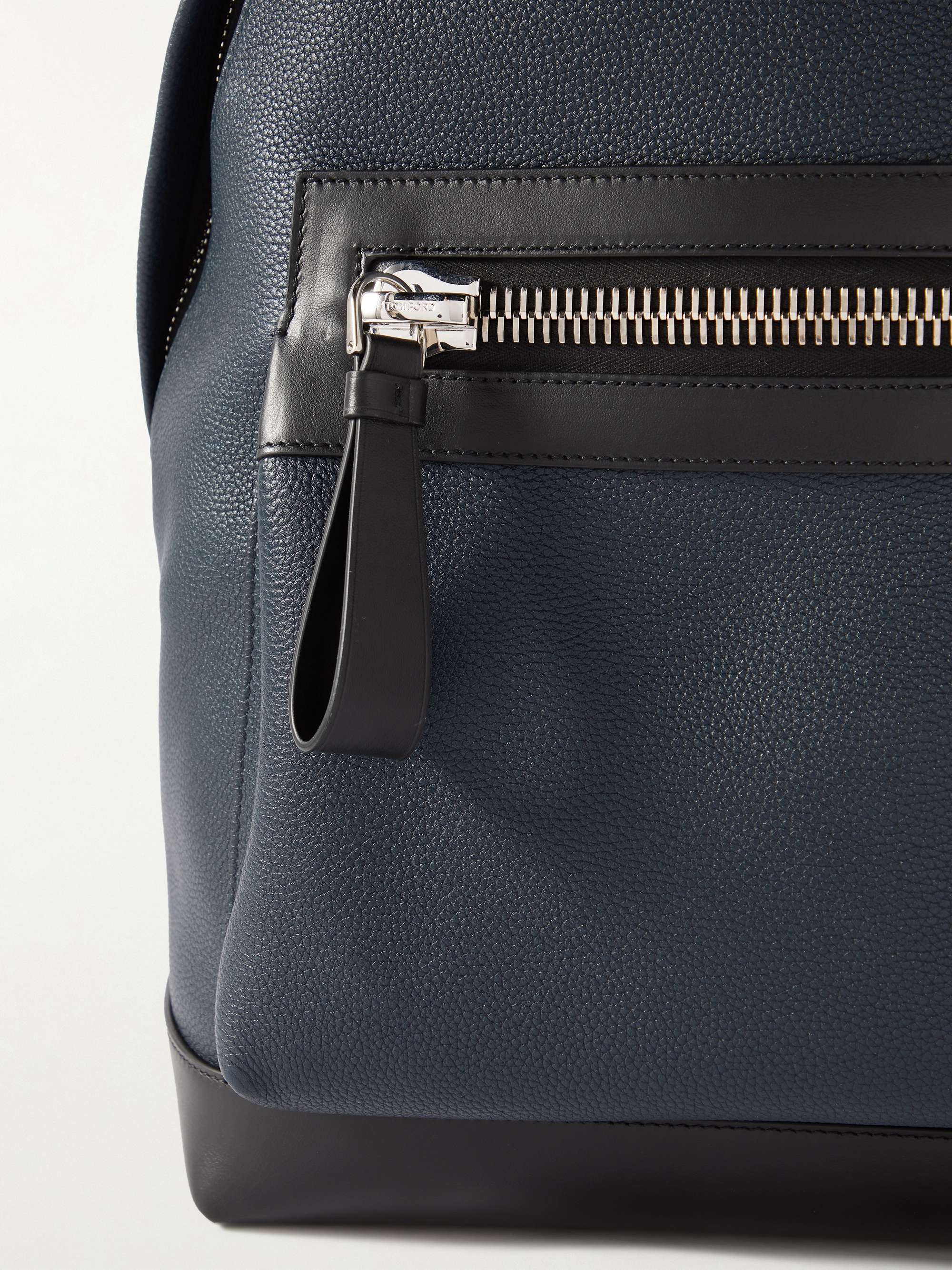 TOM FORD Buckley Pebble-Grain Leather Backpack