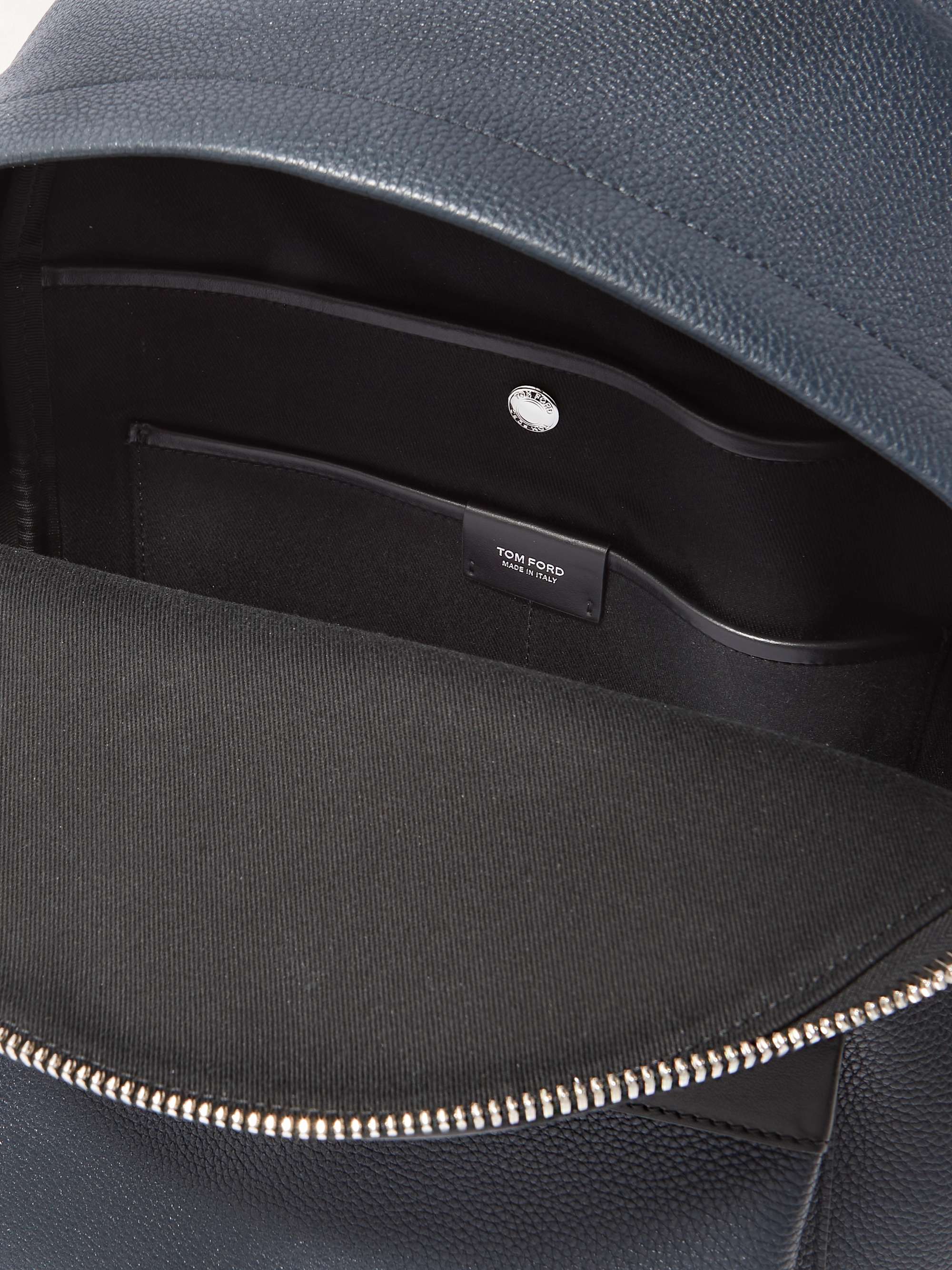 TOM FORD Buckley Pebble-Grain Leather Backpack