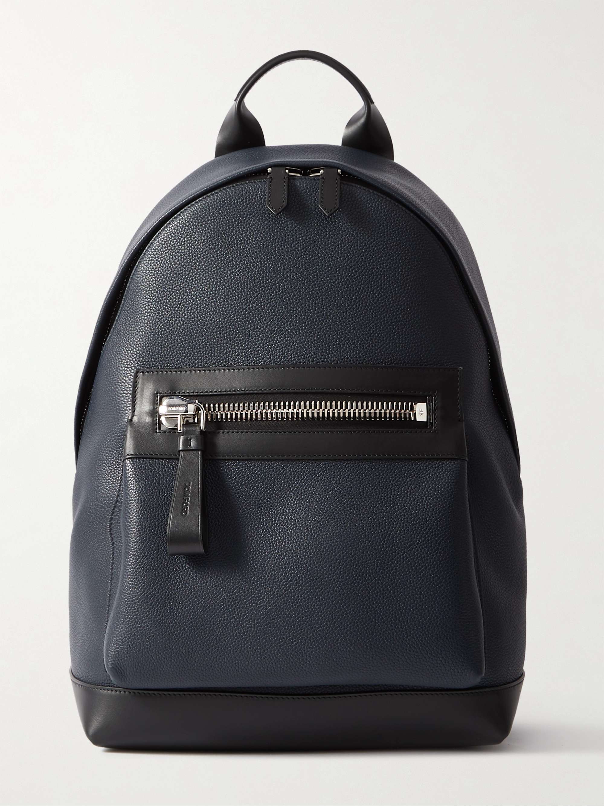 TOM FORD Buckley Pebble-Grain Leather Backpack