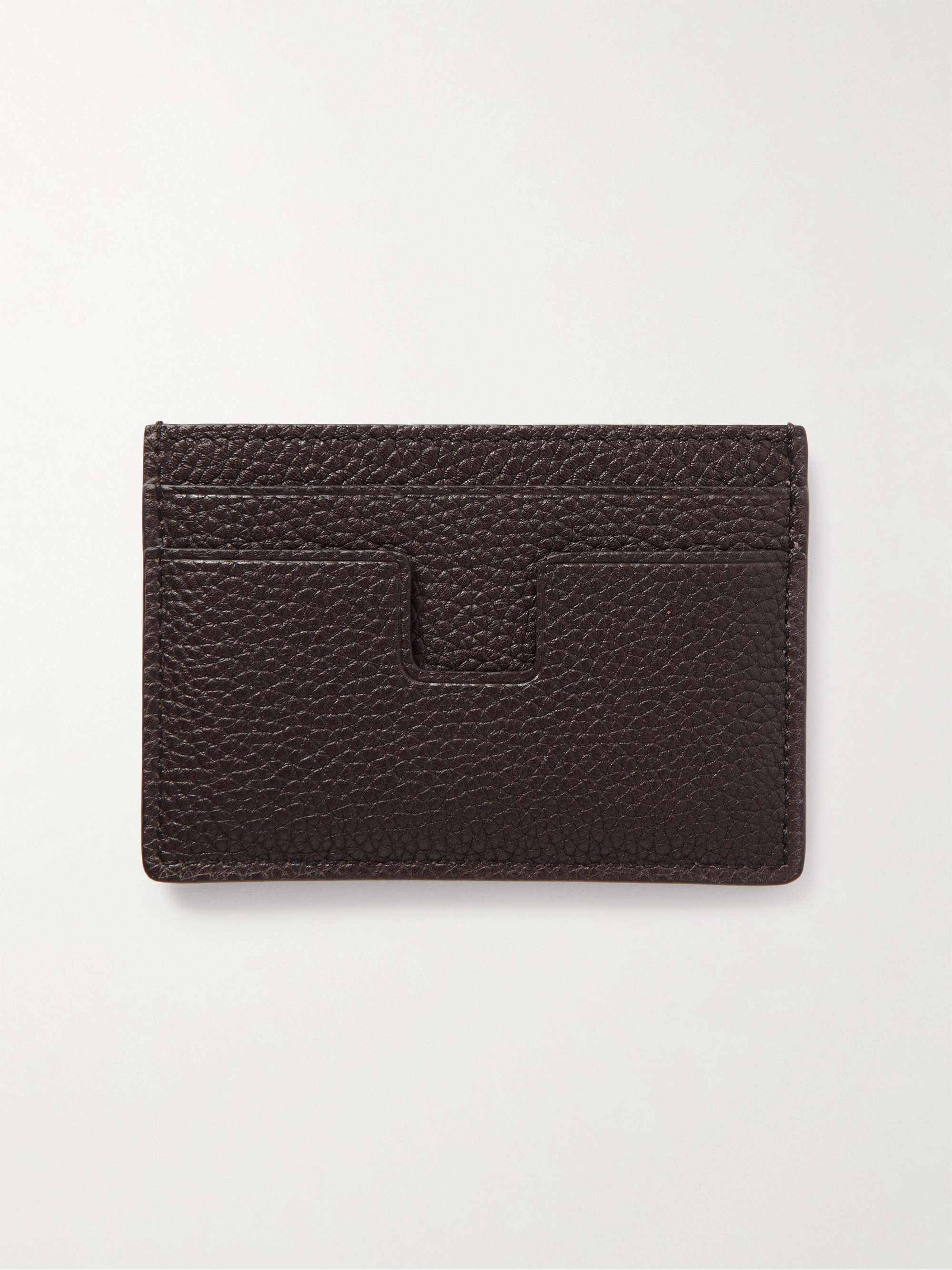 TOM FORD Full-Grain Leather Cardholder