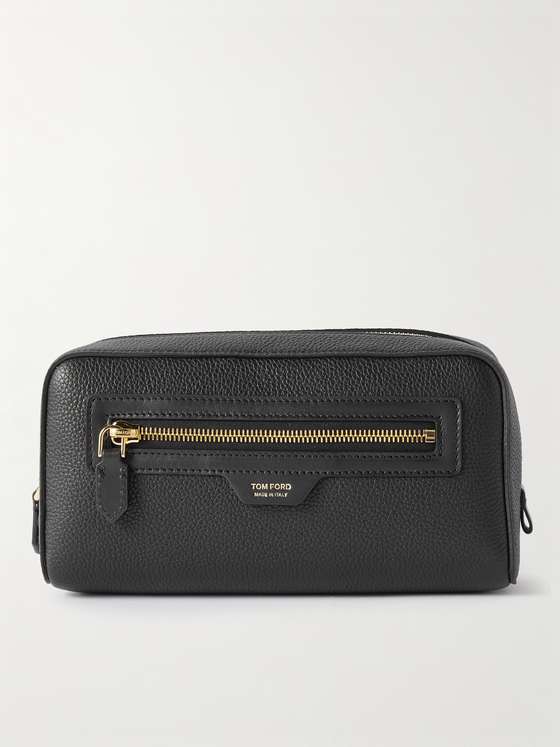 mrporter.com | Full-Grain Leather Wash Bag