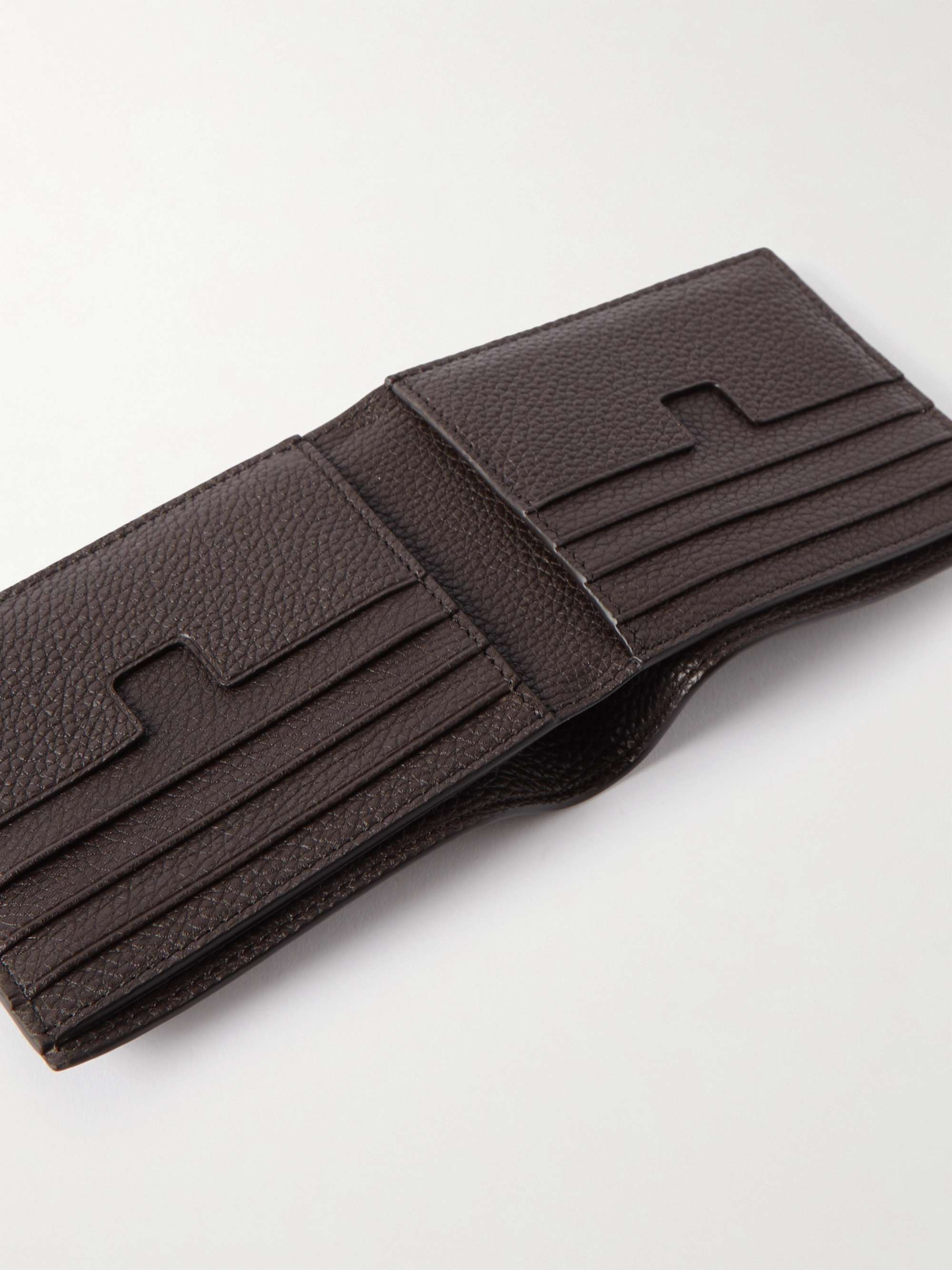 TOM FORD Full-Grain Leather Billfold Wallet