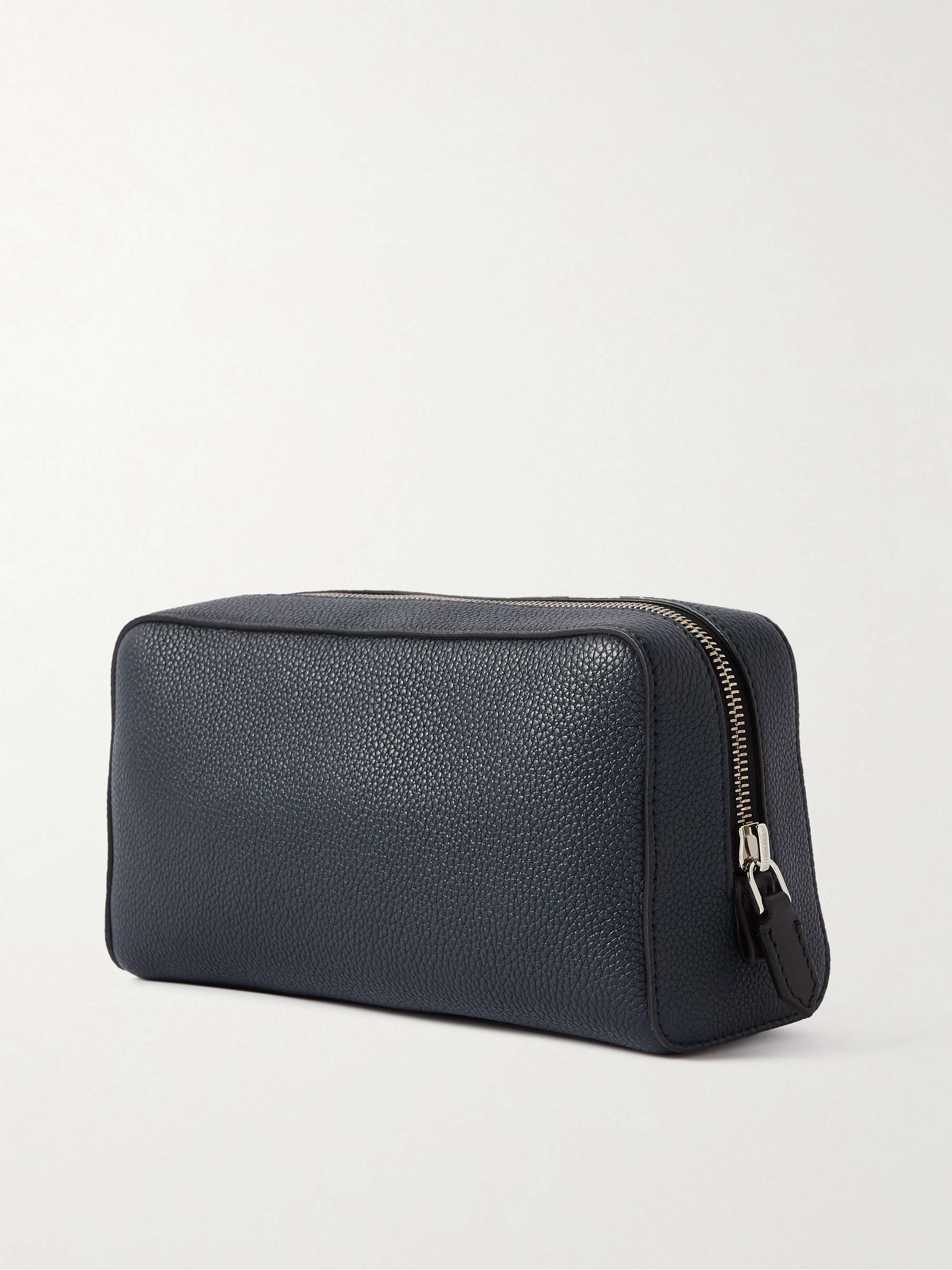 TOM FORD Pebble-Grain Leather Wash Bag